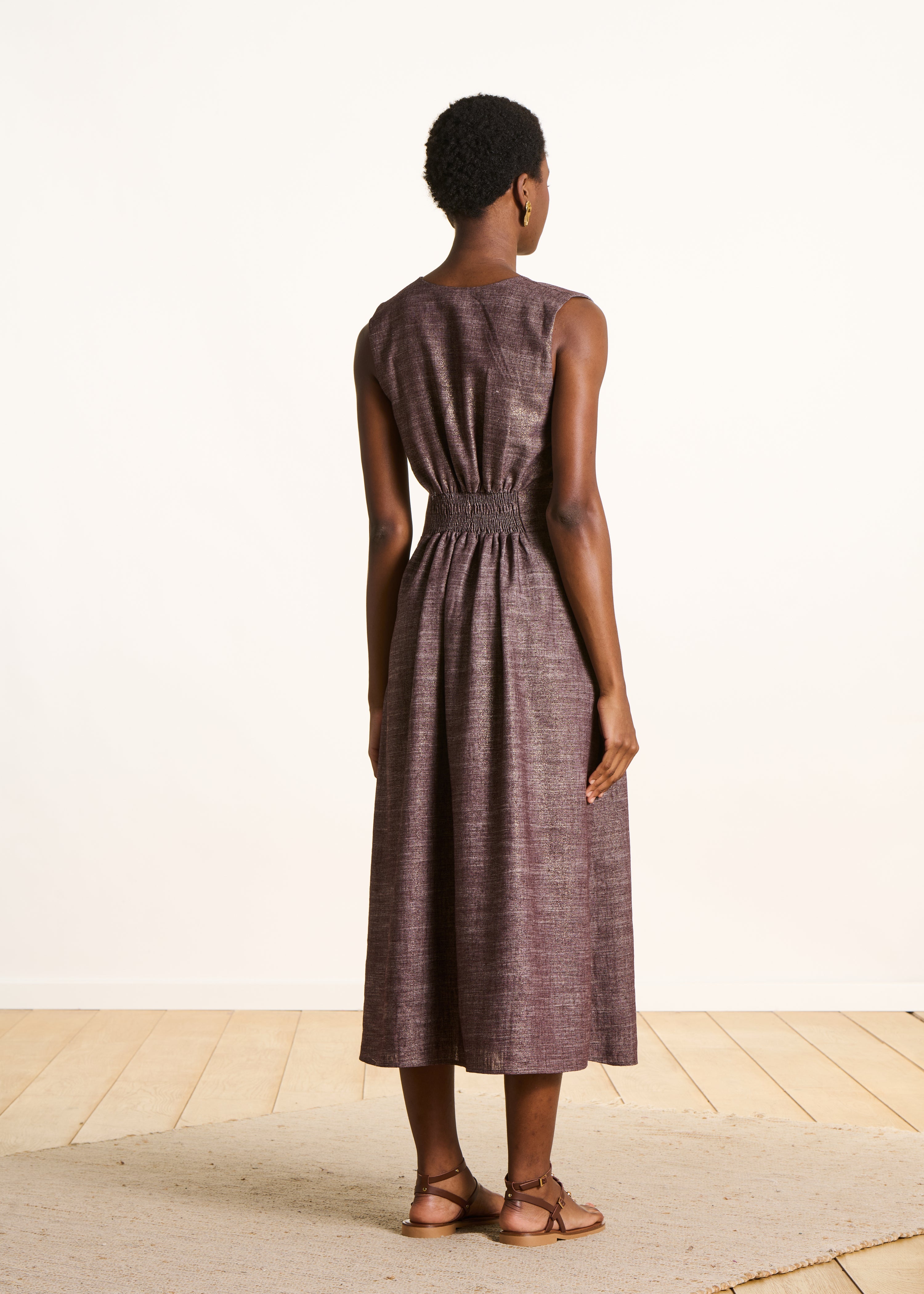 la-f-e-marabout-e-robe-lang-braun-damen-maxikleid-rmellos image 2