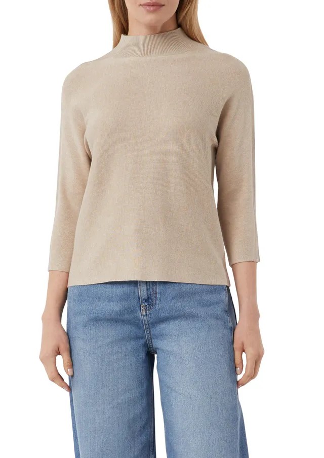 comma-strickpullover-viskosemix-stehkragen-gr-40 image 1
