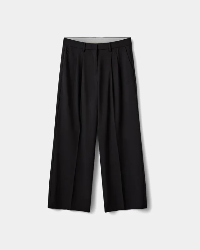sofie-schnoor-women-alessandrasw-stoffhose-schwarz-wide-leg image 1