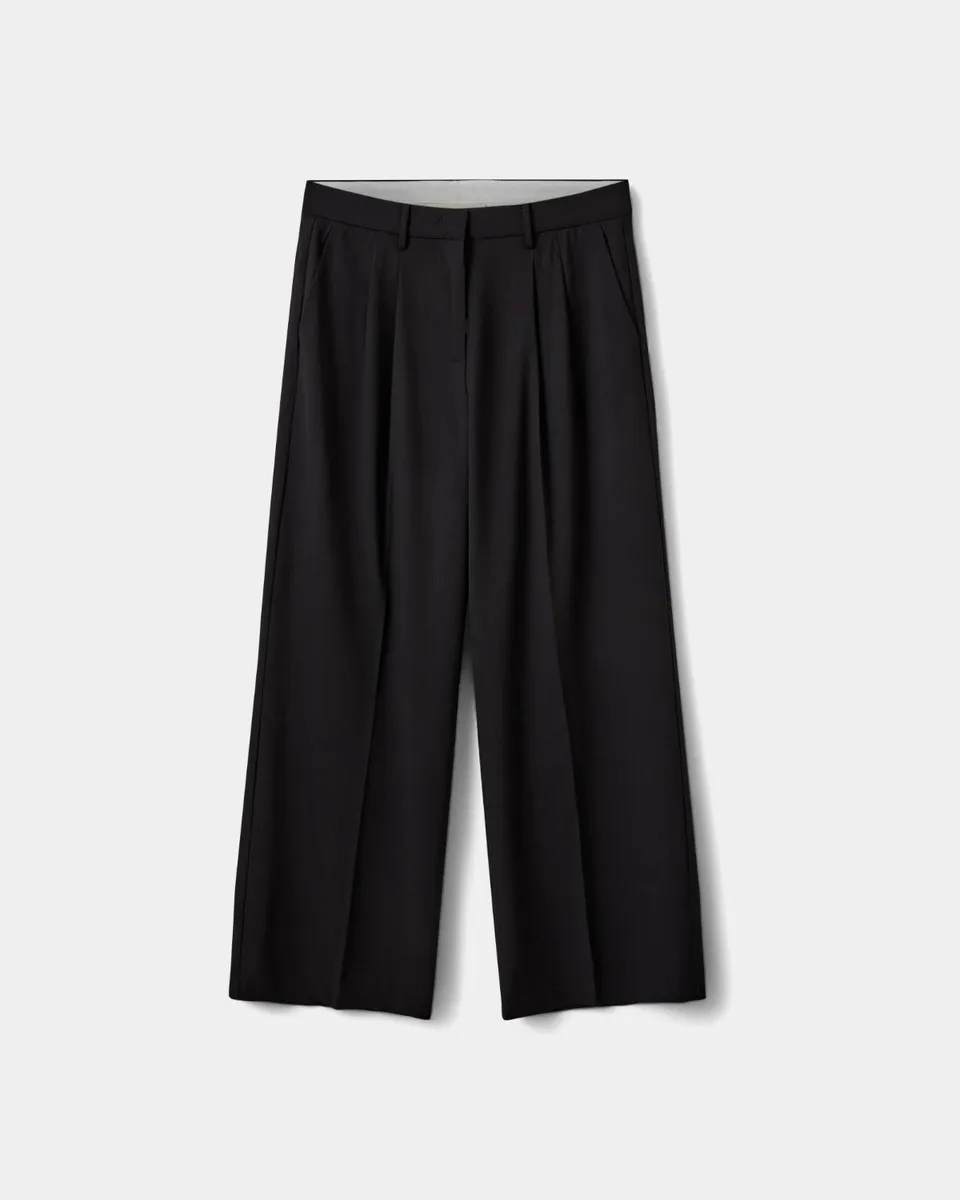 sofie-schnoor-women-alessandrasw-stoffhose-schwarz-wide-leg image 1