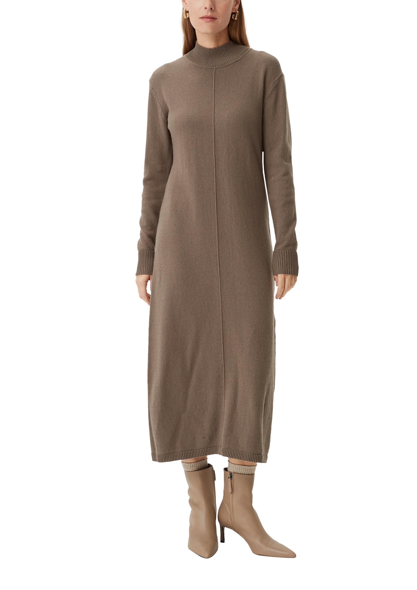 comma-strickkleid-maxi-viskose-gr-34-damen image 1