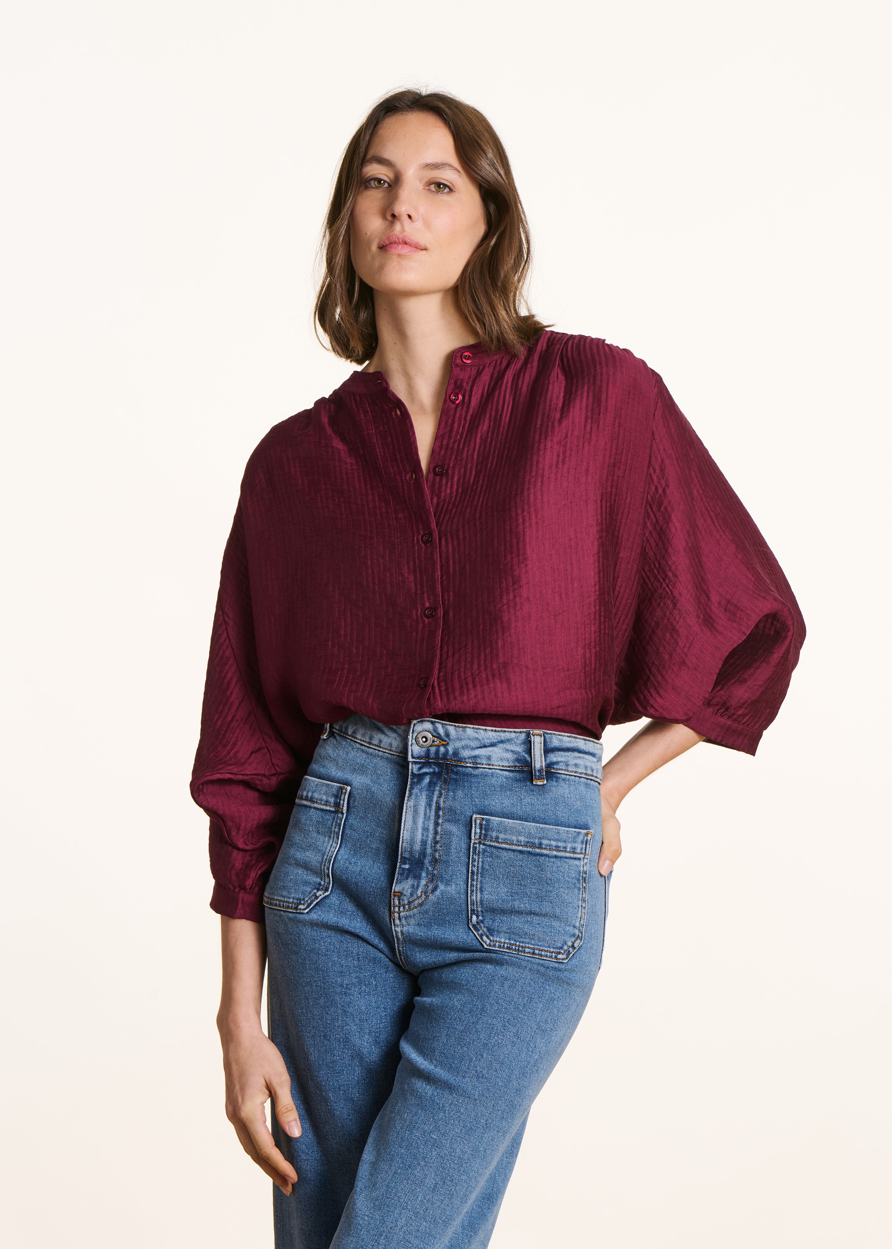 la-f-e-marabout-e-bluse-bordeaux-langarm-viskose image 1