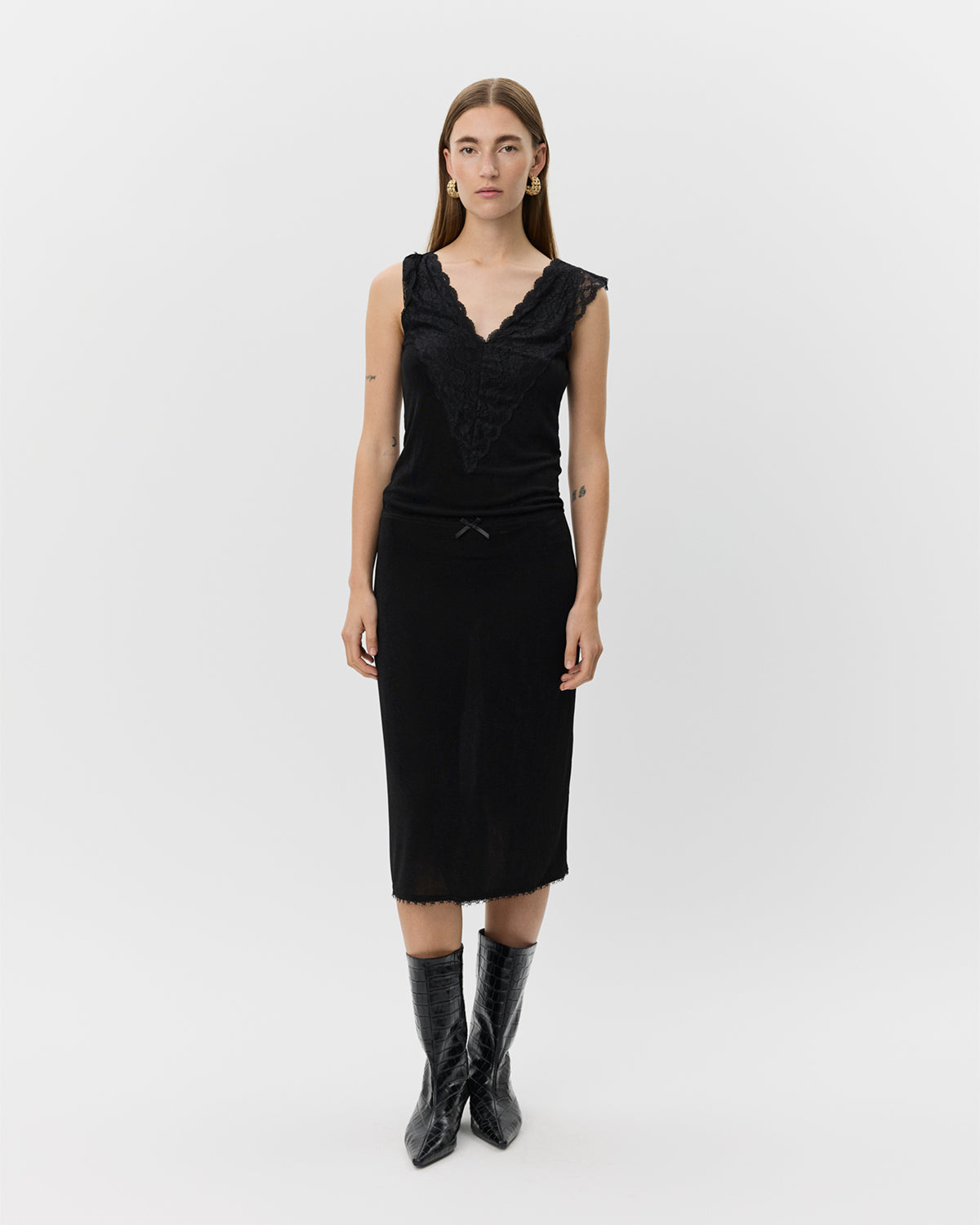 sofie-schnoor-women-marlasw-s254371-rock-schwarz-spitze image 2