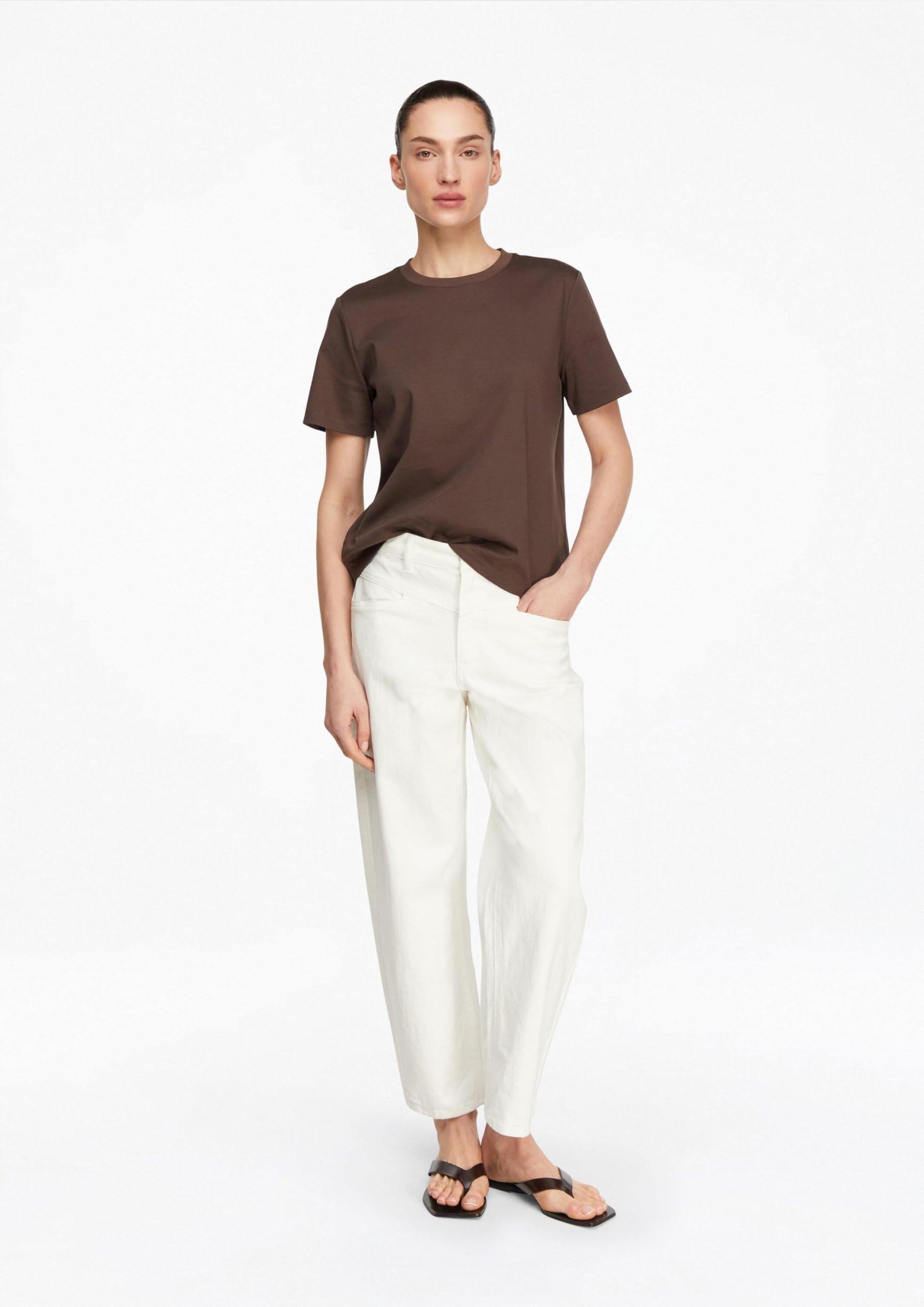 comma-jeans-2181534-barrel-leg-hose-gr-38-damen image 7