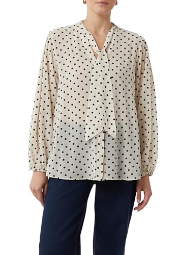 comma-schluppenbluse-langarm-chiffon-polka-dot-flock image 8
