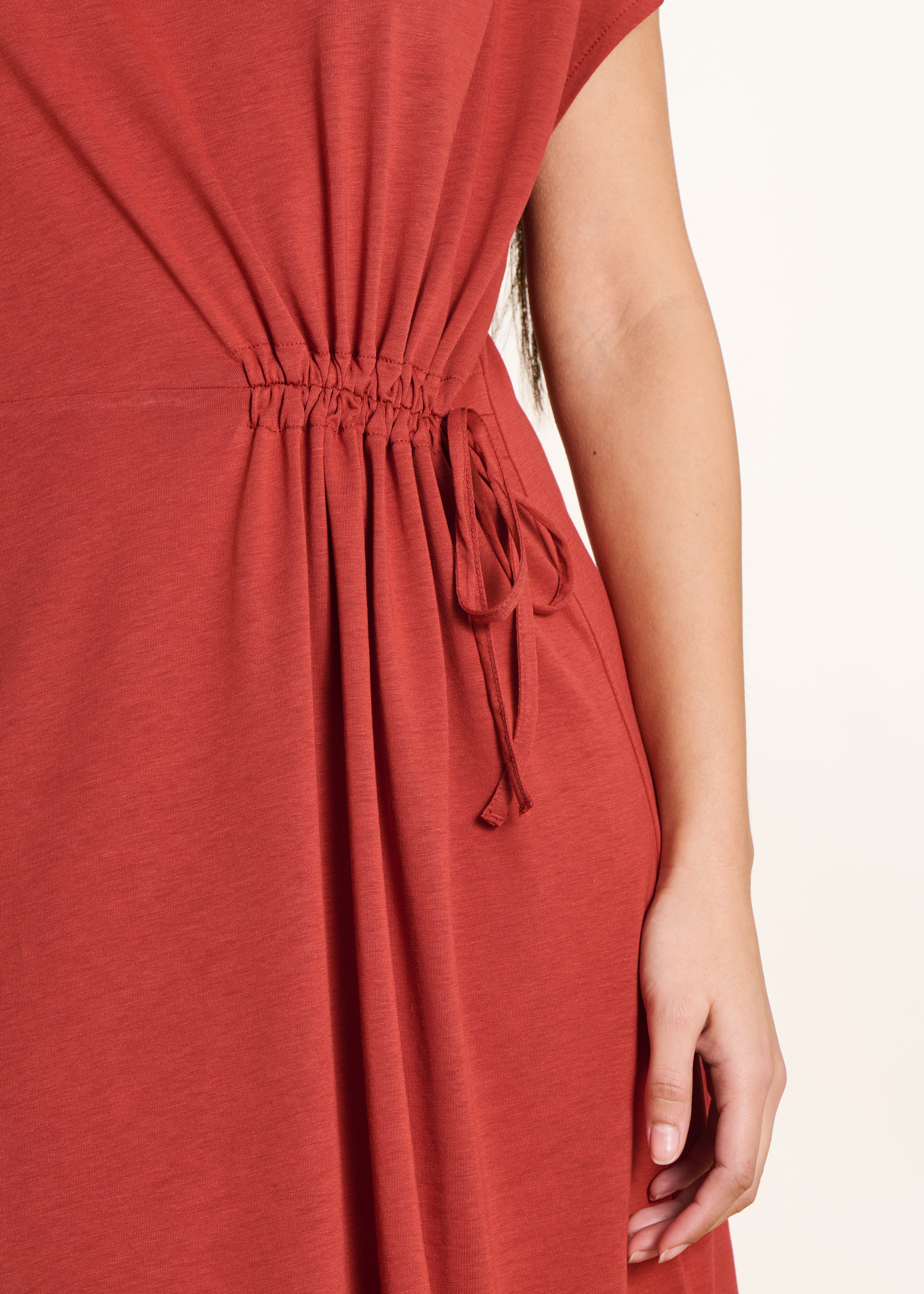 la-f-e-marabout-e-flerry-kleid-kurz-rot-gr-s-lyocell image 4
