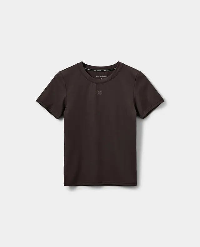 sofie-schnoor-sport-elviraspo-t-shirt-dunkelbraun-seamless image 1