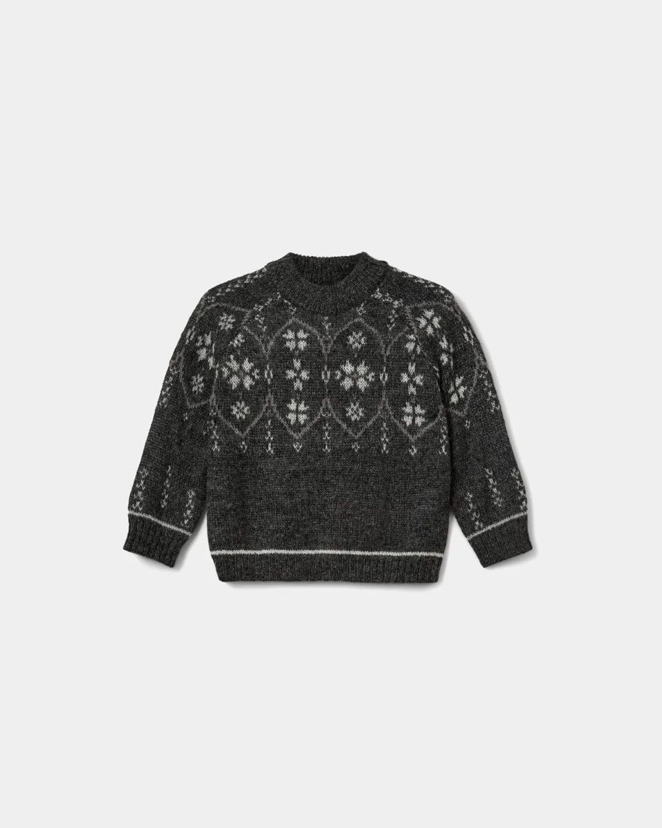 sofie-schnoor-kids-ainakb-strickpullover-nordic-schwarz-mix image 1