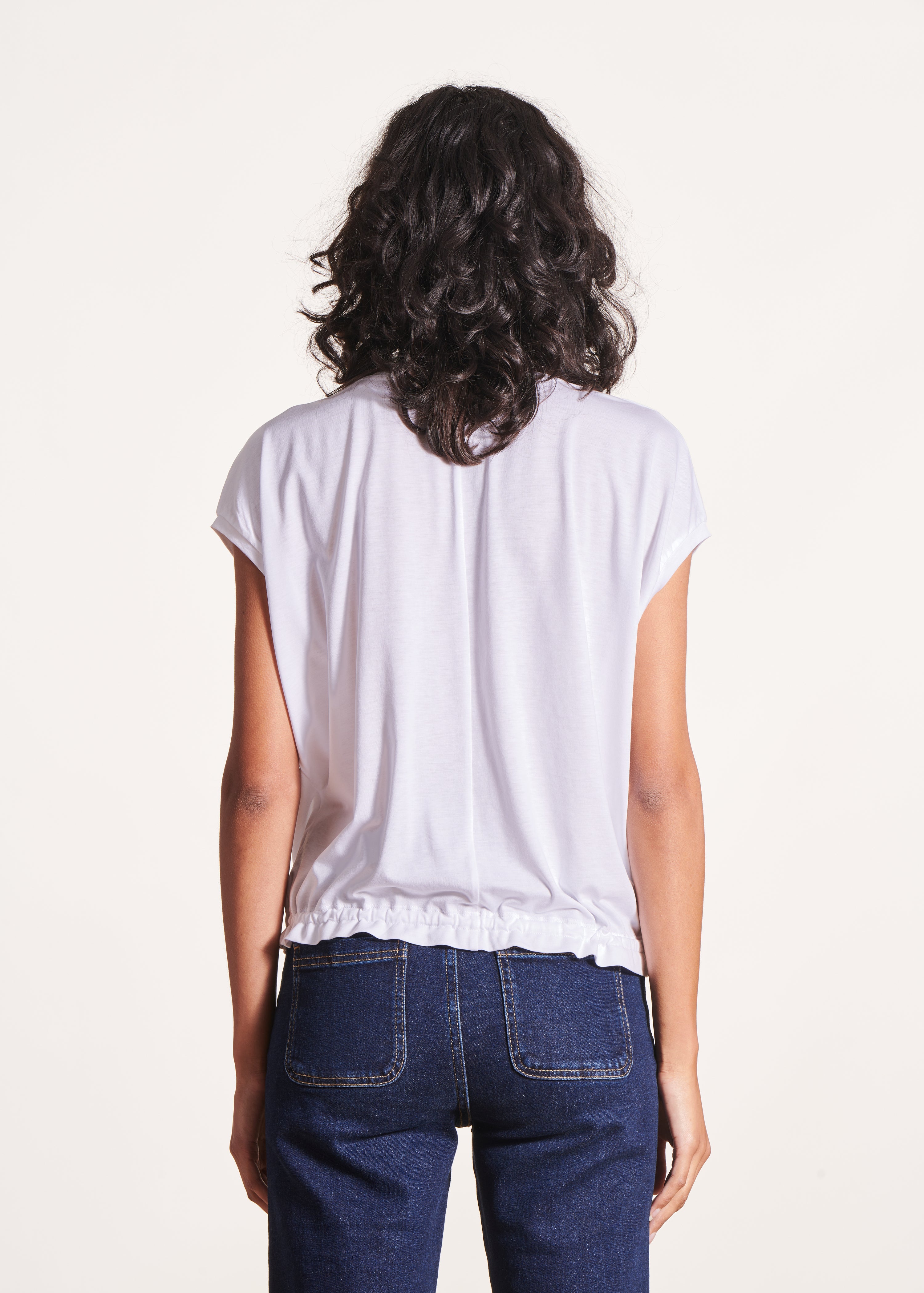 la-f-e-marabout-e-t-shirt-damen-wei-lyocell-blousant image 3