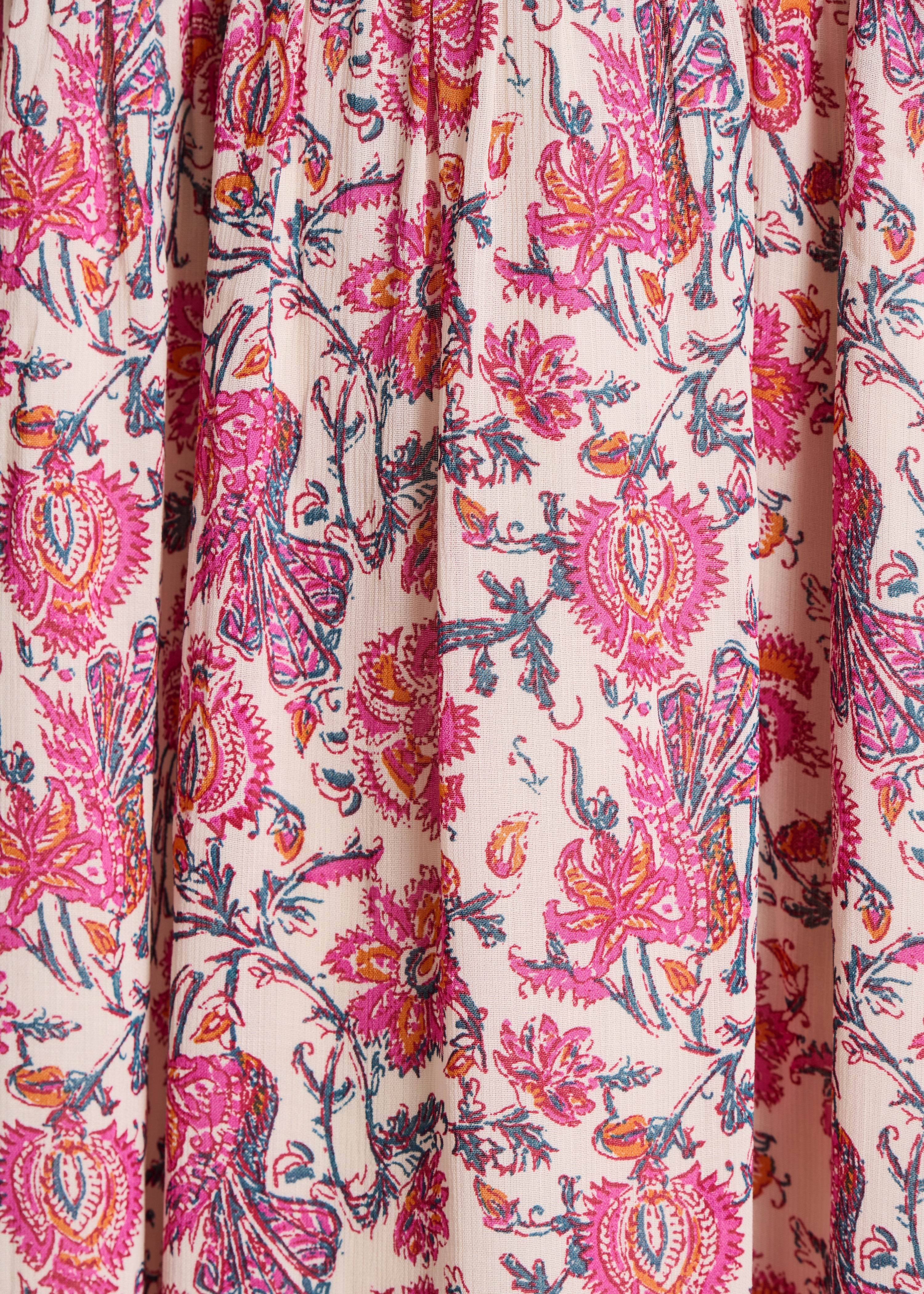 la-f-e-marabout-e-fonem-maxikleid-rosa-blumenprint-oversize image 3
