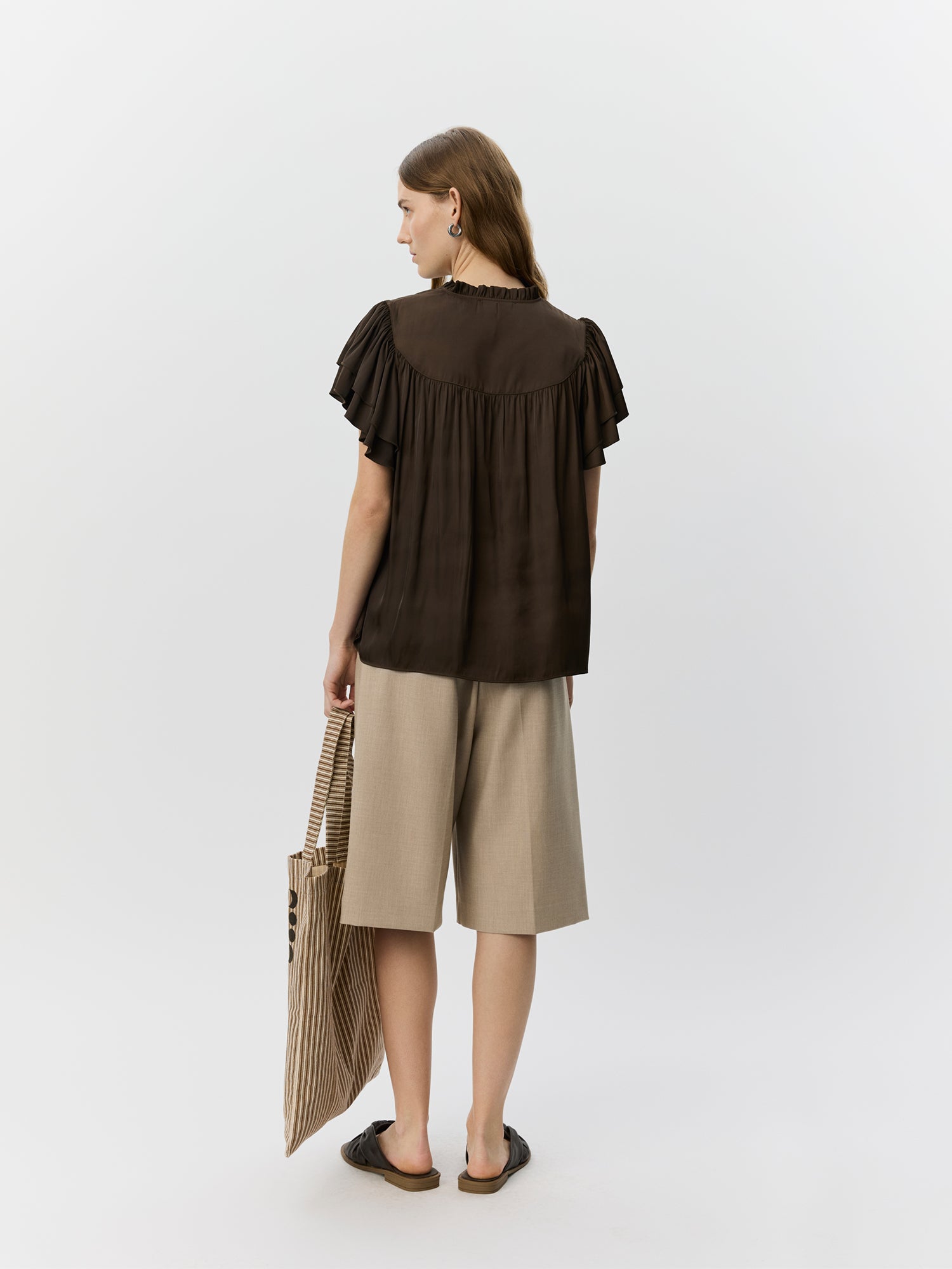 sofie-schnoor-women-lalilasw-r-schenbluse-braun-v-ausschnitt image 4
