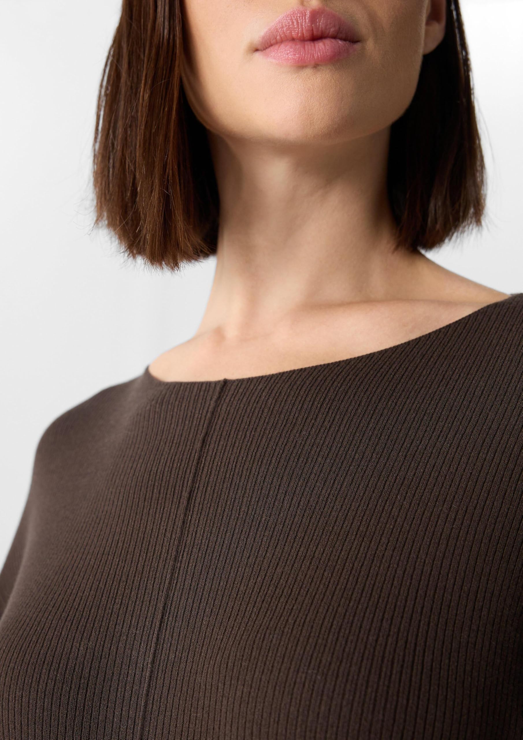 comma-rippstrickkleid-damen-berschnitten-gr-e-46 image 5