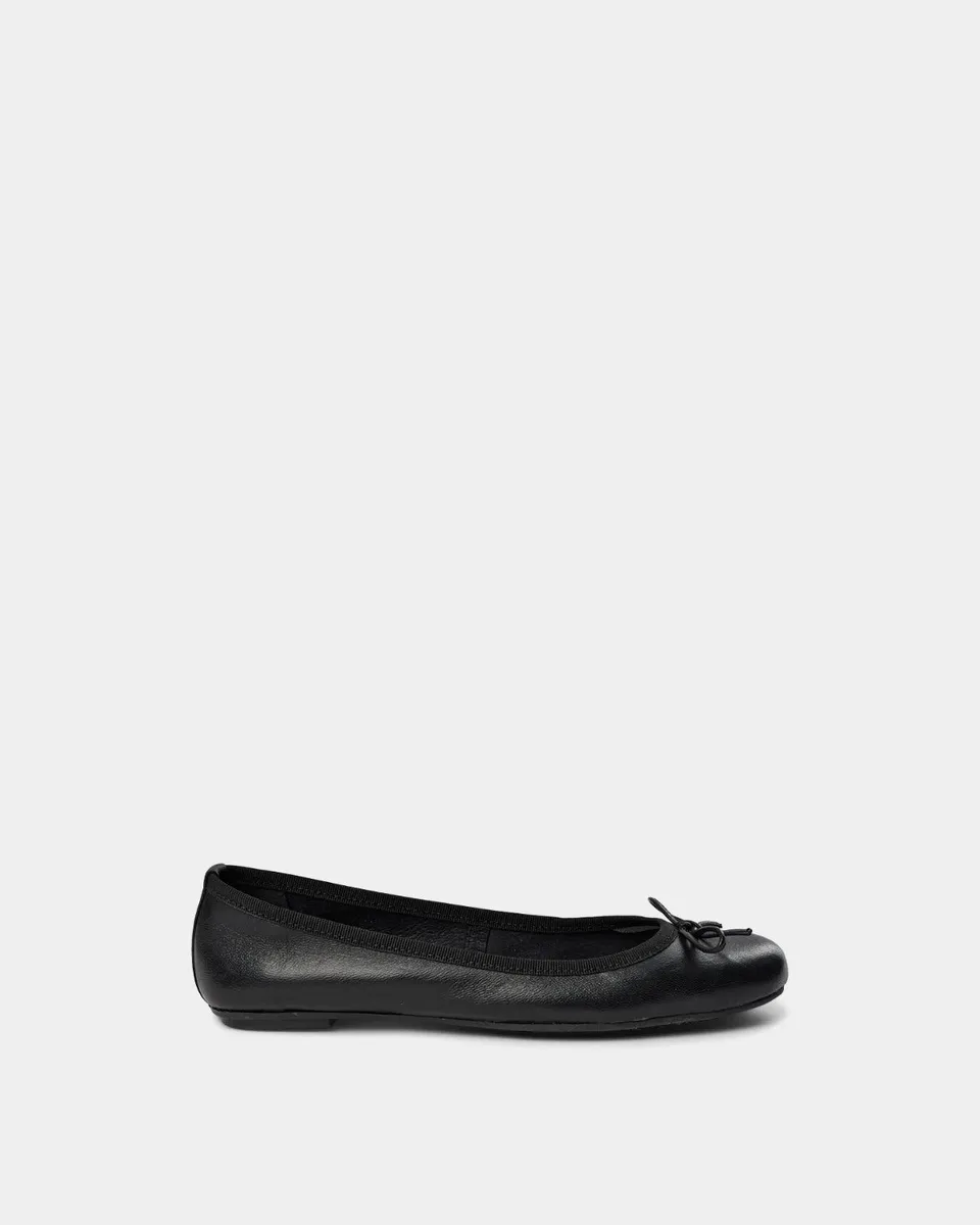sofie-schnoor-women-minnasw-leder-ballerina-schwarz image 1