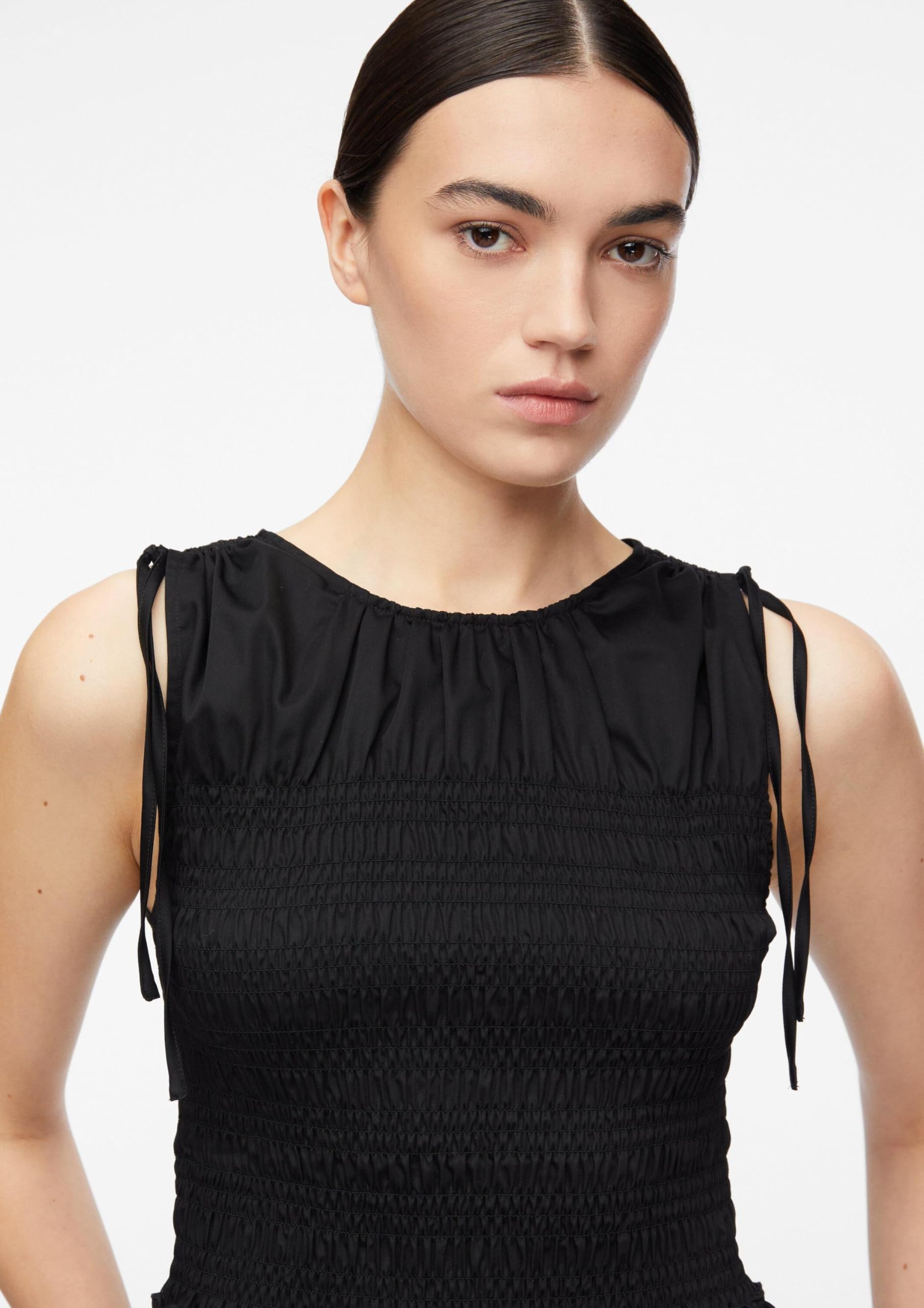 comma-blouses-gesmockte-popeline-bluse-volants-rmellos image 3