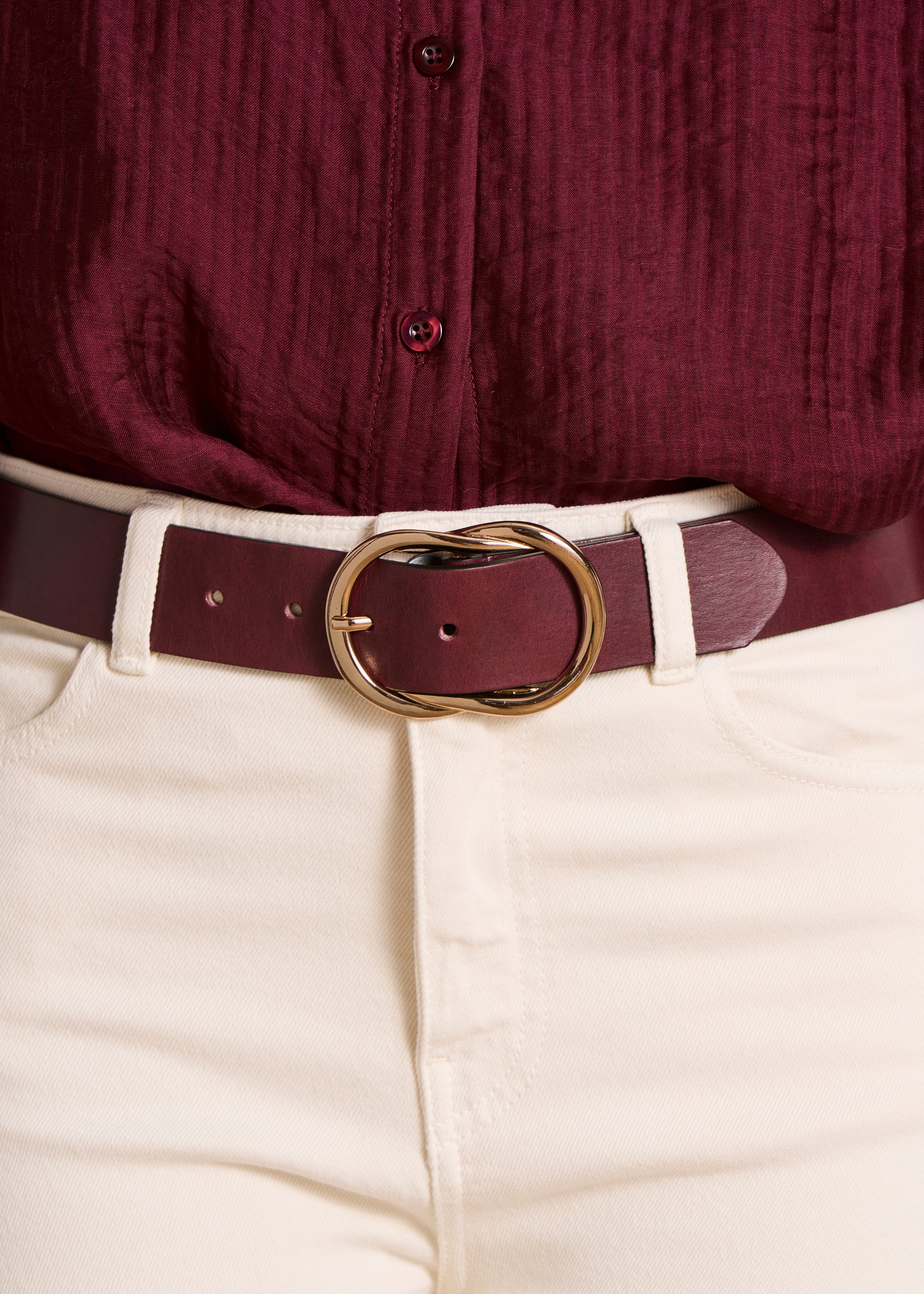 la-f-e-marabout-e-g-rtel-braun-leder-goldschnalle-s-l image 1