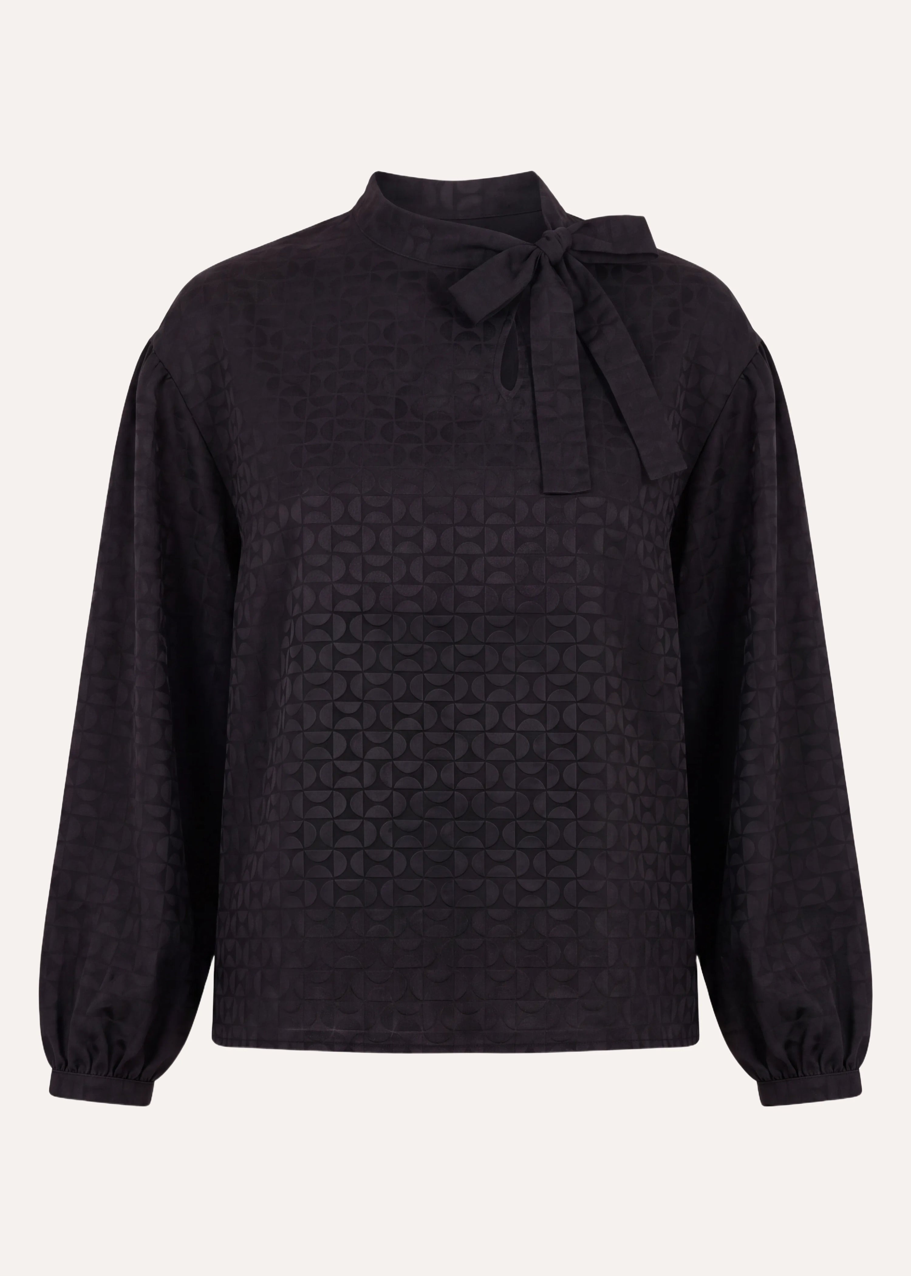 la-f-e-marabout-e-genty-bluse-schwarz-viskose-lavalli-re image 6