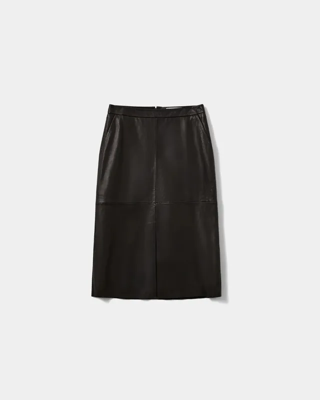 sofie-schnoor-women-eleanorsw-rock-schwarz-lammleder-midi image 1