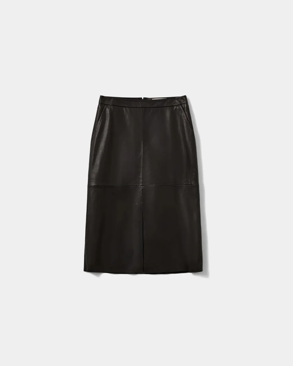 sofie-schnoor-women-eleanorsw-rock-schwarz-lammleder-midi image 1