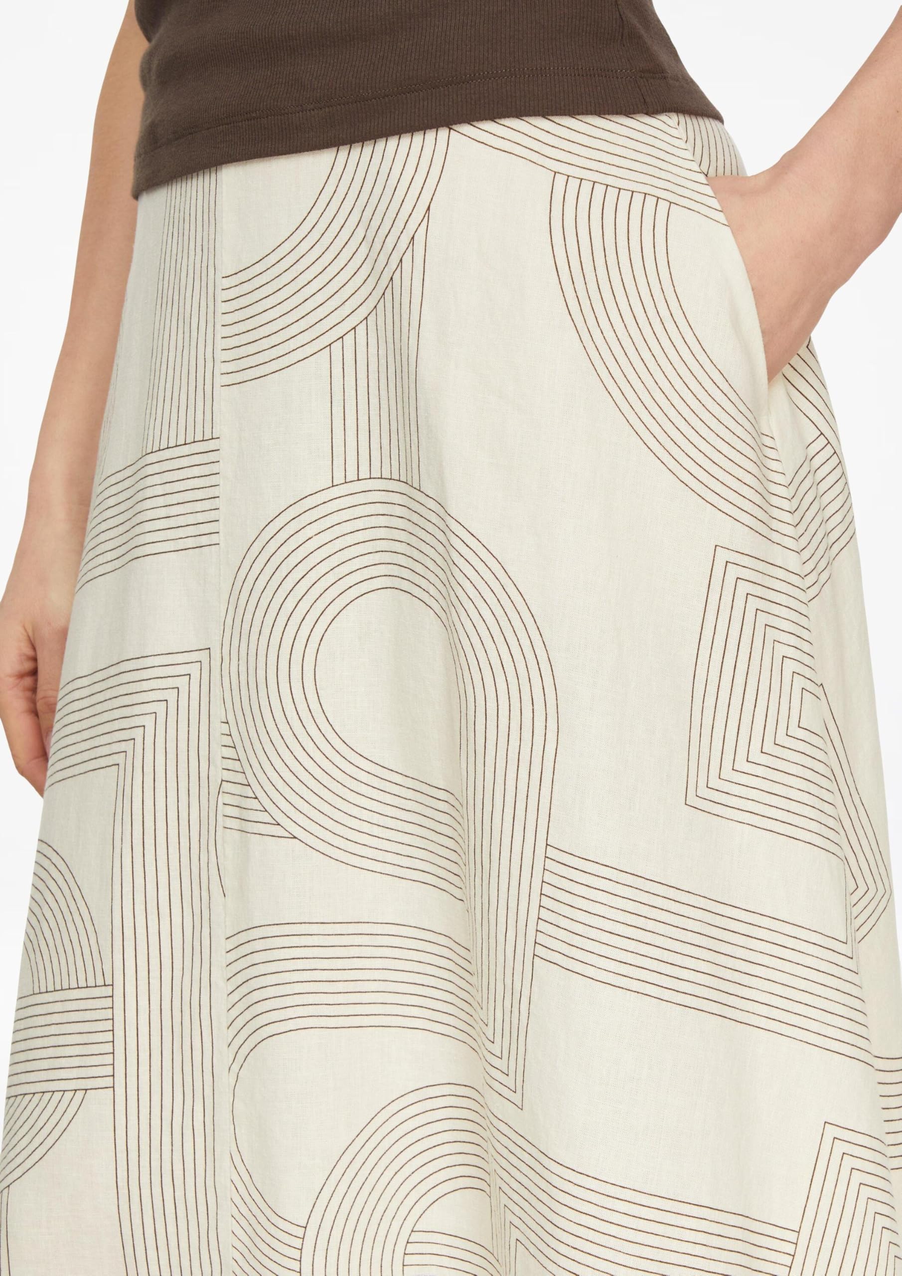 comma-skirts-leinenrock-lang-2179688-sommer image 4