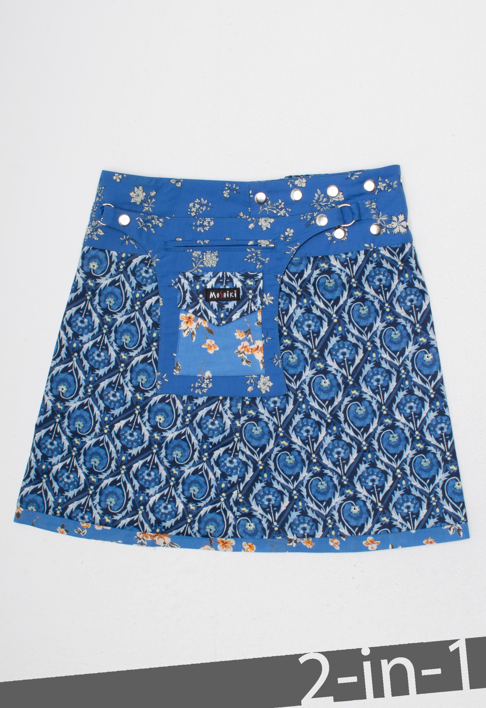 moshiki-hot-cookie-2-wickelrock-45cm-baumwolle-wendbar image 2