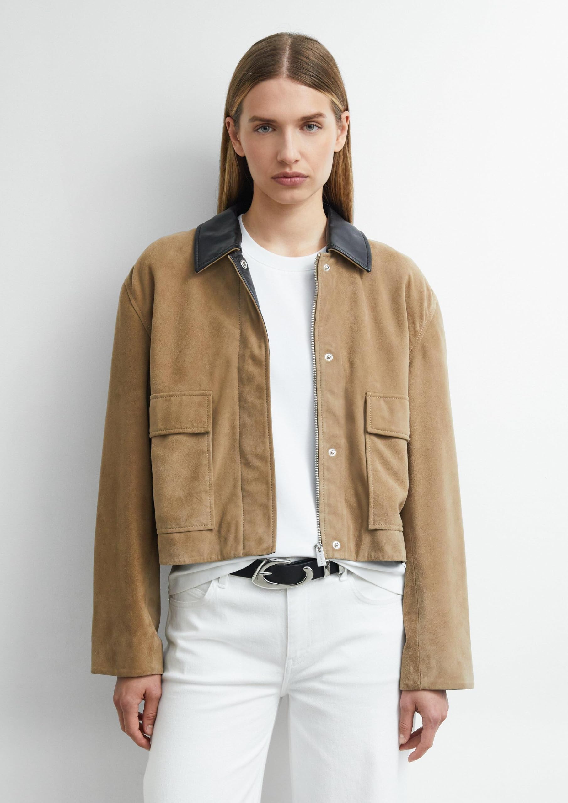 comma-jackets-veloursleder-jacke-hemdkragen-gr-e-38 image 6