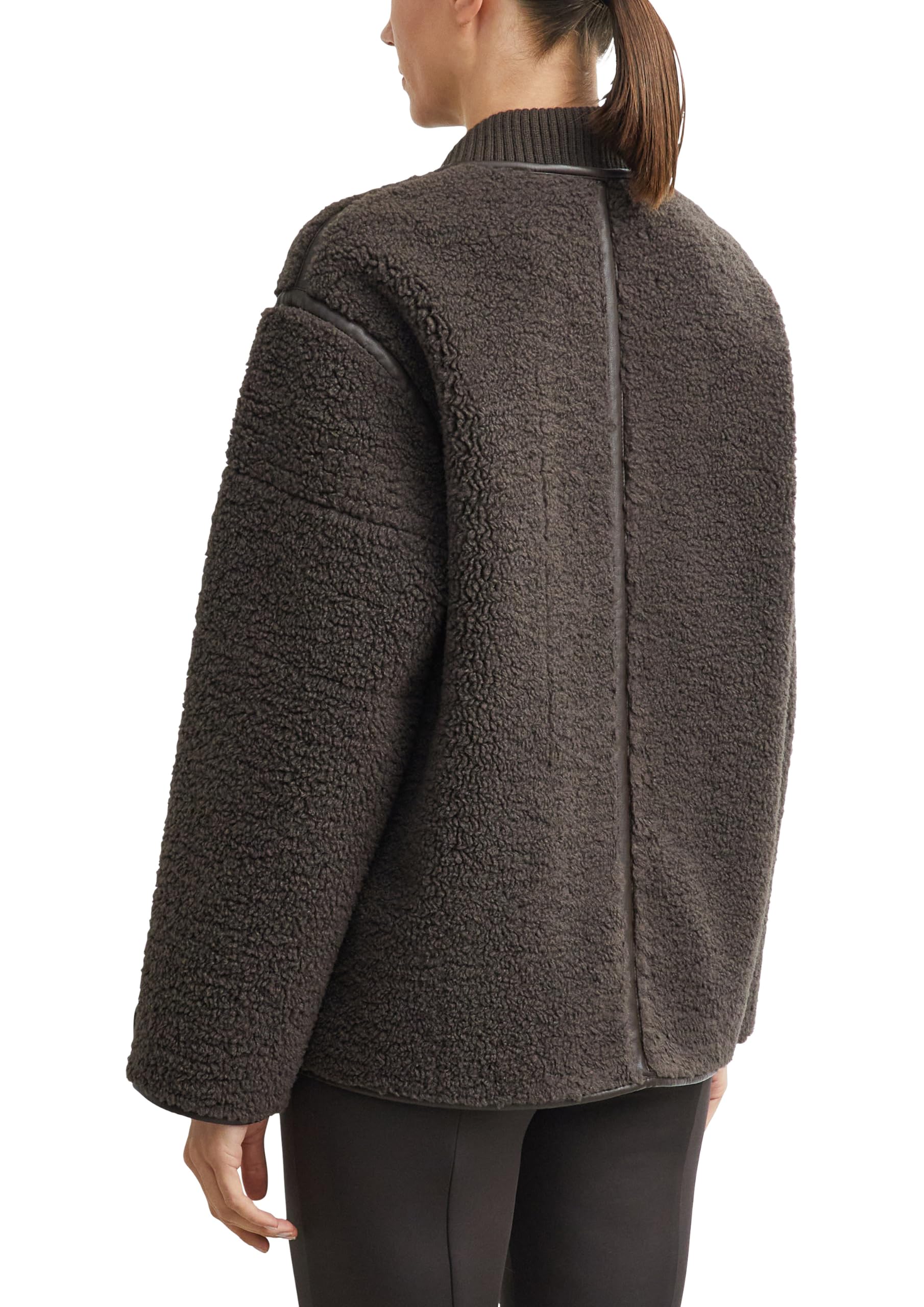 comma-outdoor-jacke-teddy-pl-sch-boyfriend-xs-kurz image 2