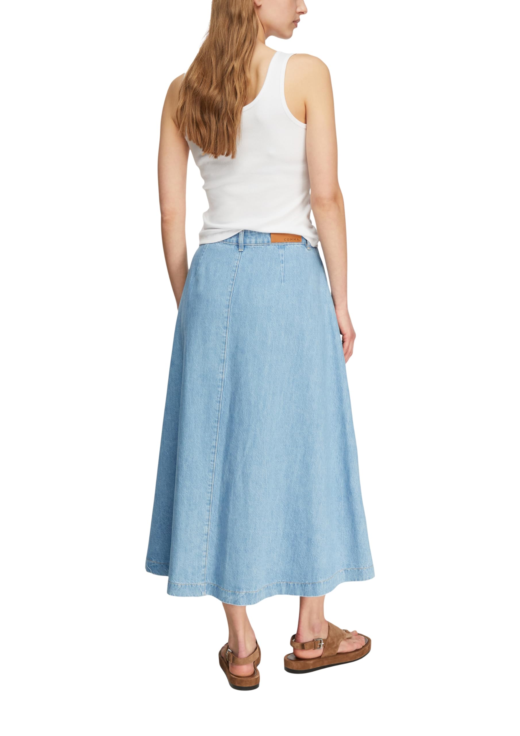 comma-midirock-a-linie-lyocell-denim-gr-32-rock image 2