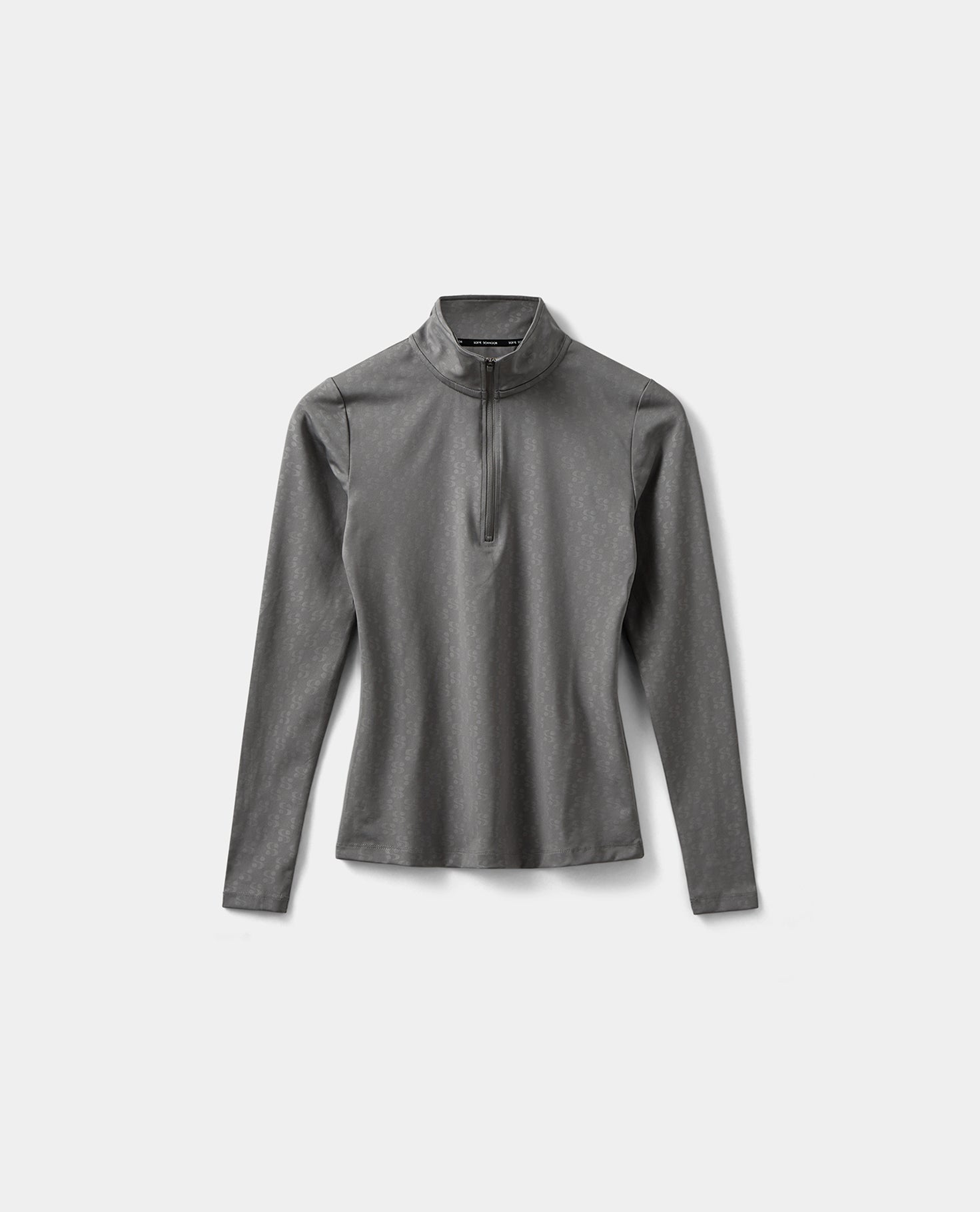 sofie-schnoor-sport-mallorysw-langarmshirt-damen-grau-slimfit image 1