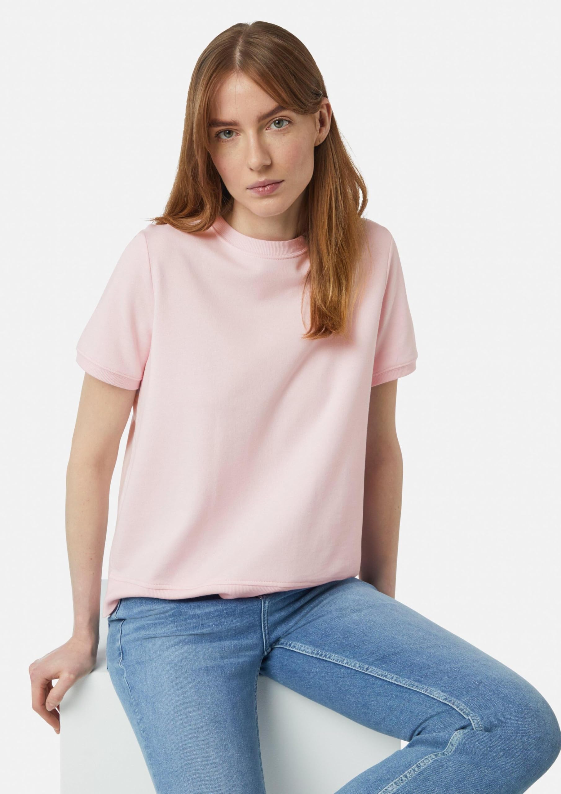comma-blusenshirt-fabricmix-t-shirt-gr-38-wei image 5