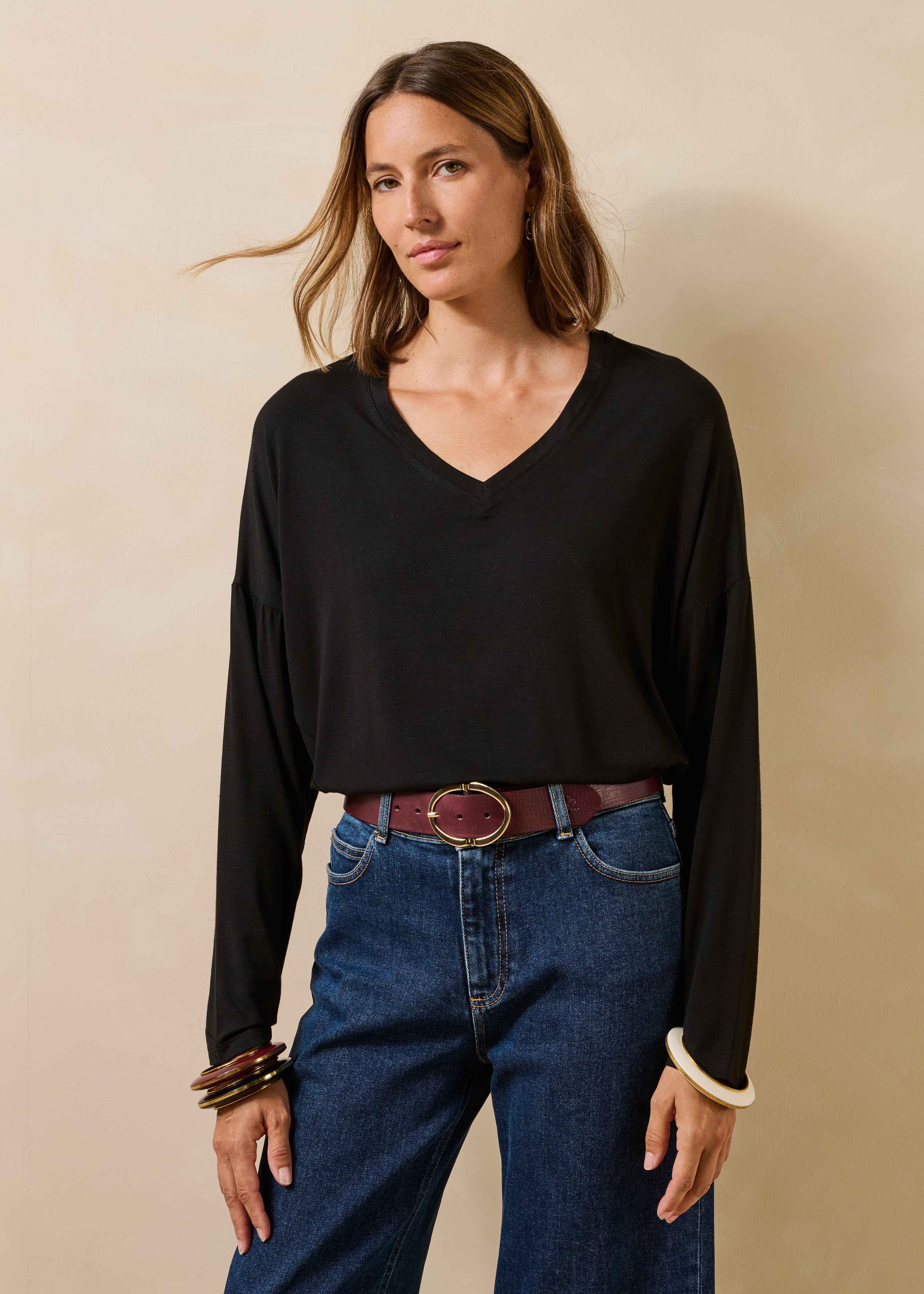 la-f-e-marabout-e-guzzi-t-shirt-schwarz-bambus-langarm image 1