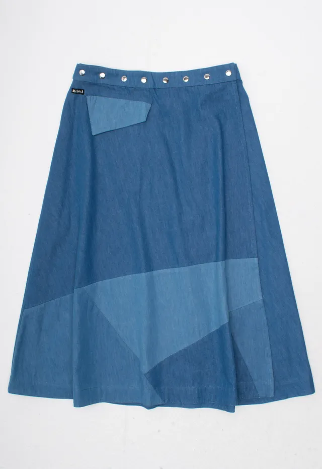 moshiki-hot-cookie-65-wickelrock-70cm-denim-patchwork-2 image 1