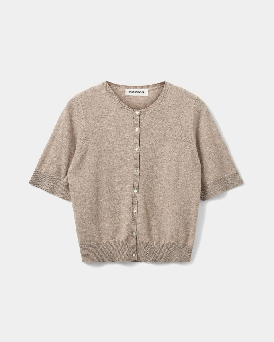 sofie-schnoor-women-sunasw-cardigan-wolle-braun-melange image 1