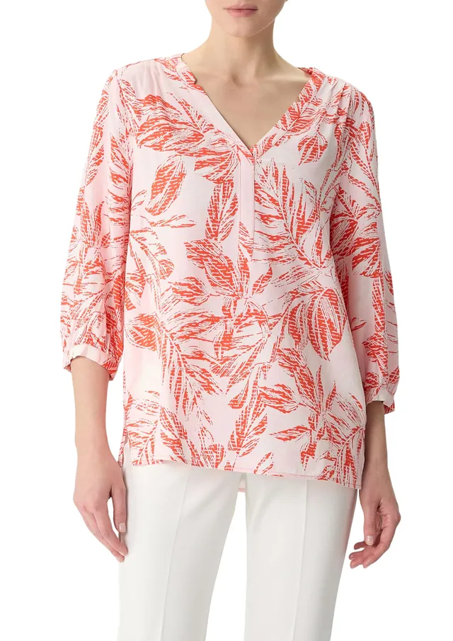 comma-blouses-gemusterte-bluse-mit-3-4-rmeln-damen image 1