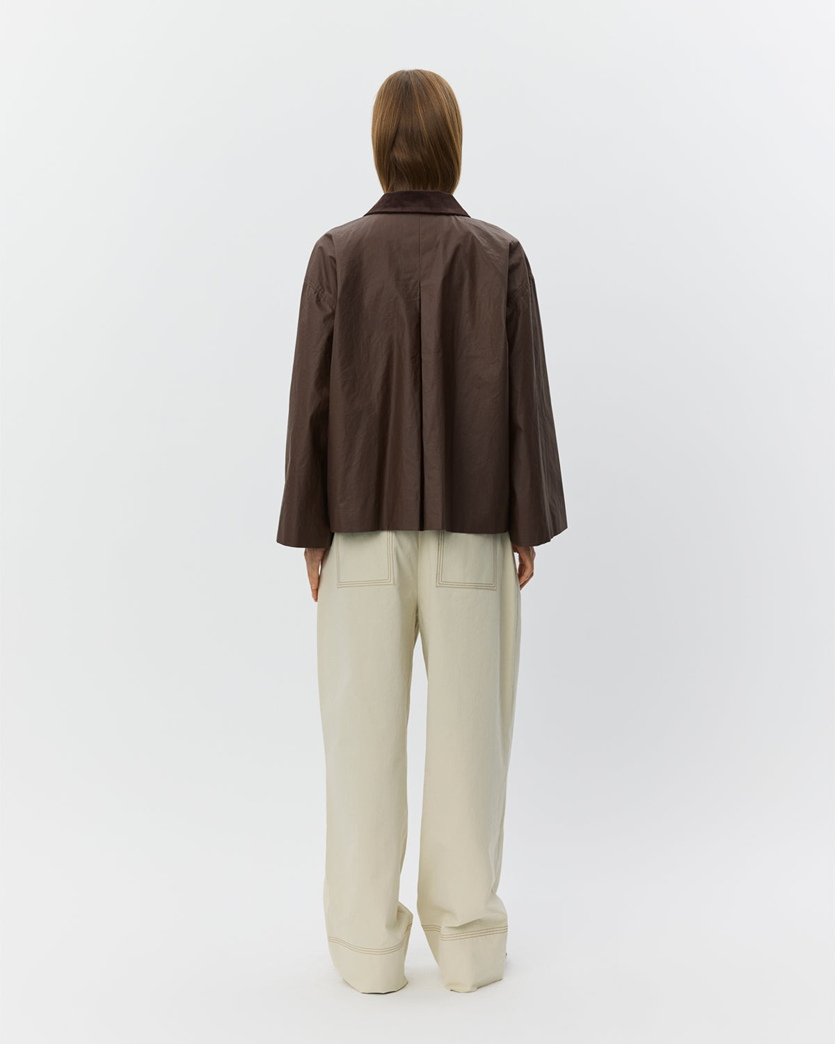 sofie-schnoor-women-agathasw-jacke-dark-brown-baumwolle image 3