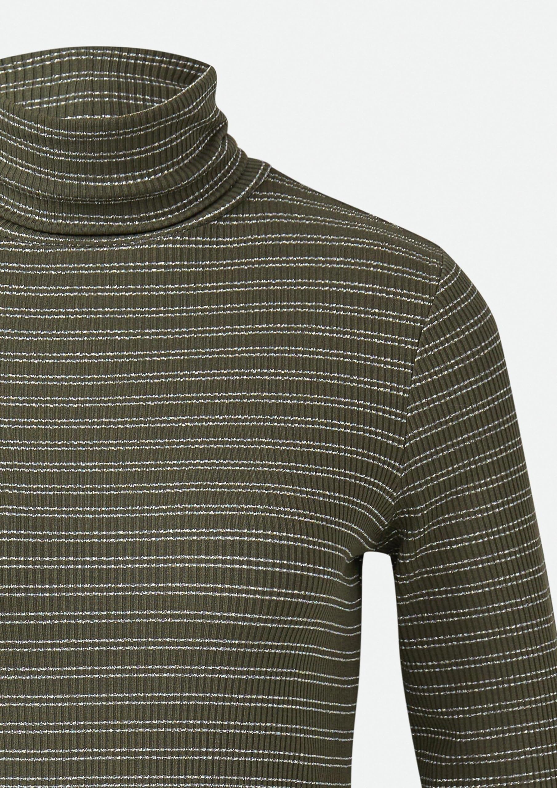 comma-rollkragenshirt-glitzergarn-gestreift-shirt-gr-38 image 5