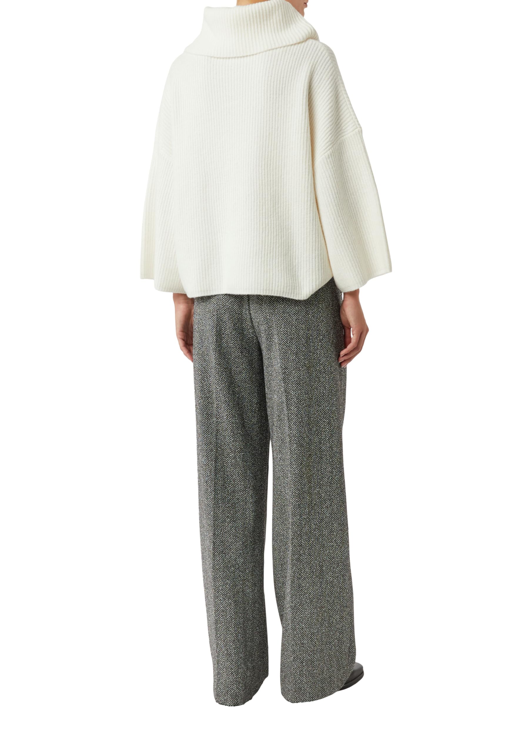 comma-2172911-poncho-schiefergrau-mit-rollkragen image 2