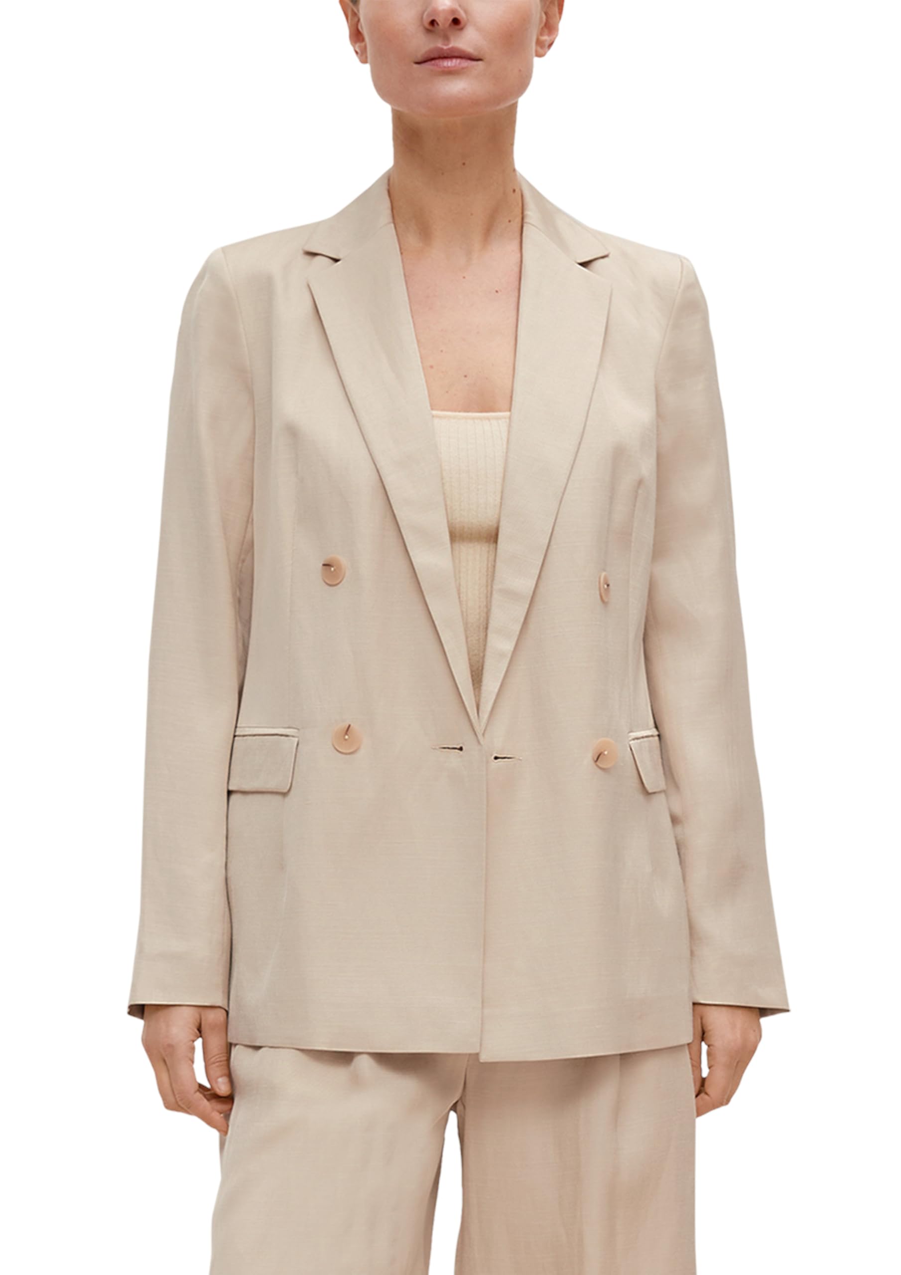comma-blazer-leinenmix-zierknopf-damen-gr-e-34 image 8