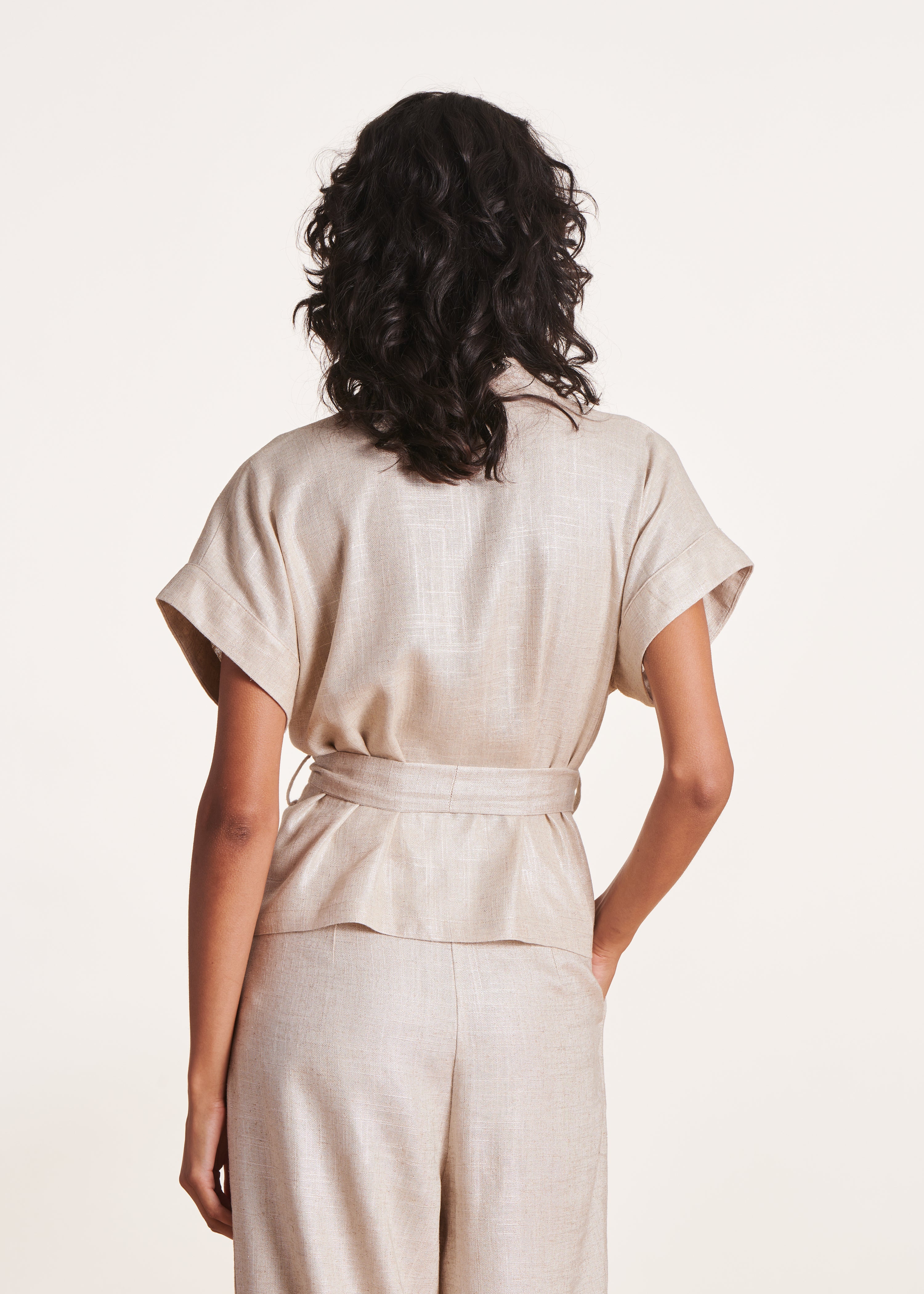 la-f-e-marabout-e-vestes-david-kimonojacke-leinen-greige-beige image 3