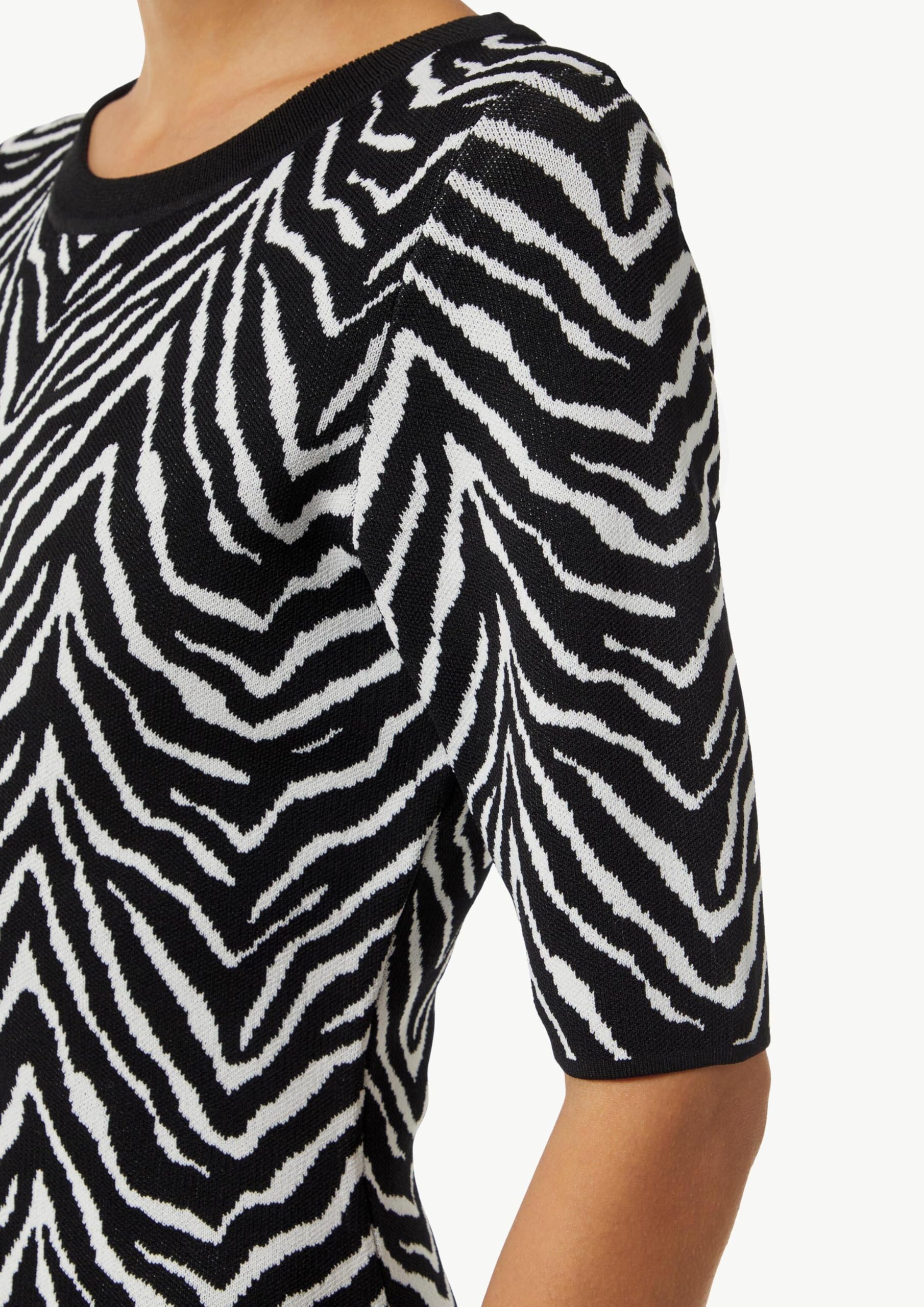 comma-dresses-strickkleid-animal-muster-gr-e-40-schmal image 4
