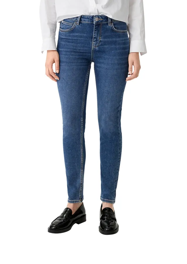 comma-jeans-2134874-skinny-jeans-damen-mid-rise-waschung image 1