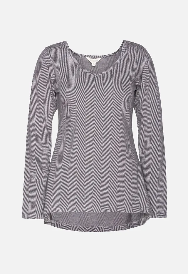 moshiki-w25-top-g7-langarmshirt-grey-jacquard-m-bio image 1