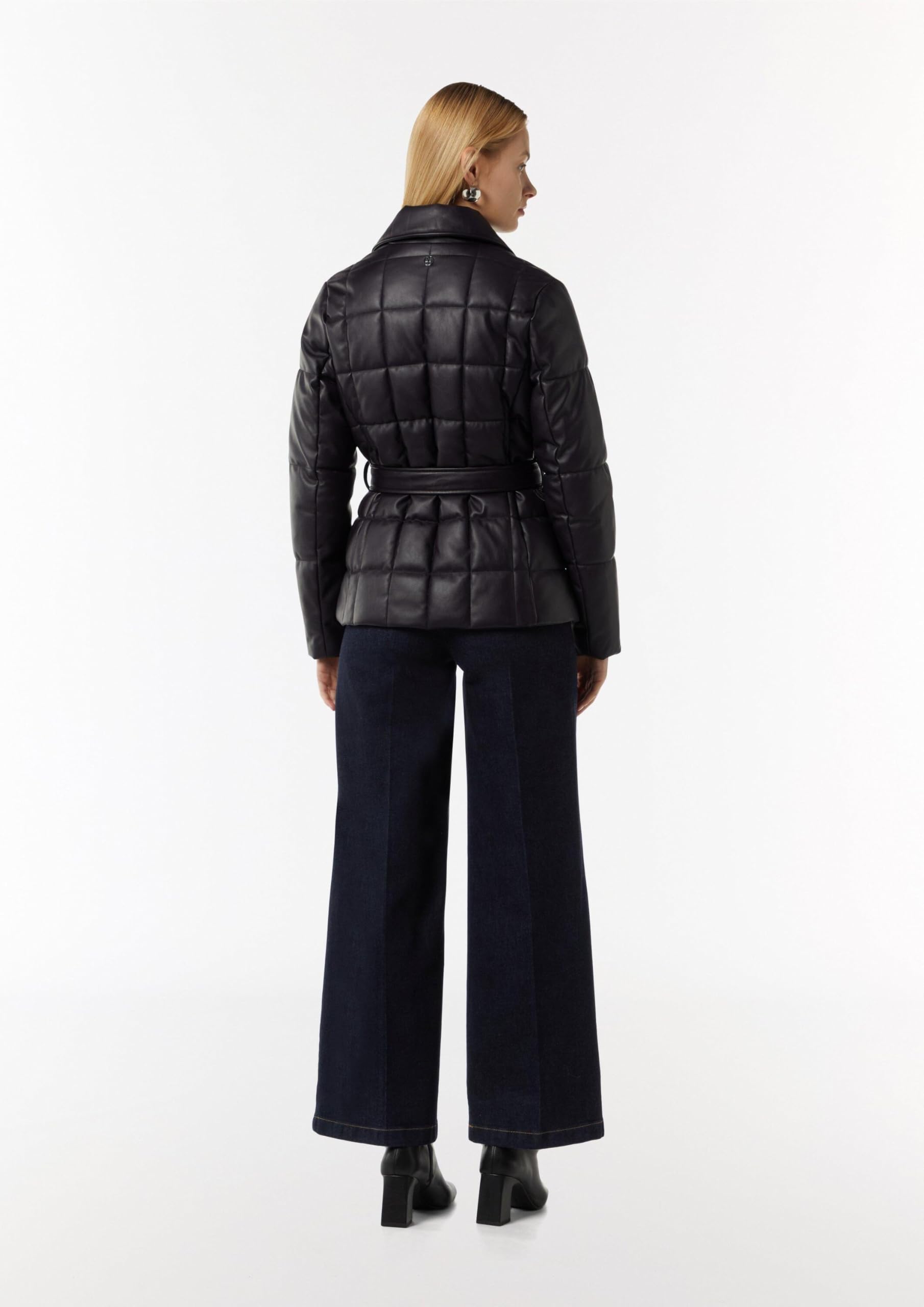 comma-steppjacke-damen-gr-38-schwarz-lederimitat image 6