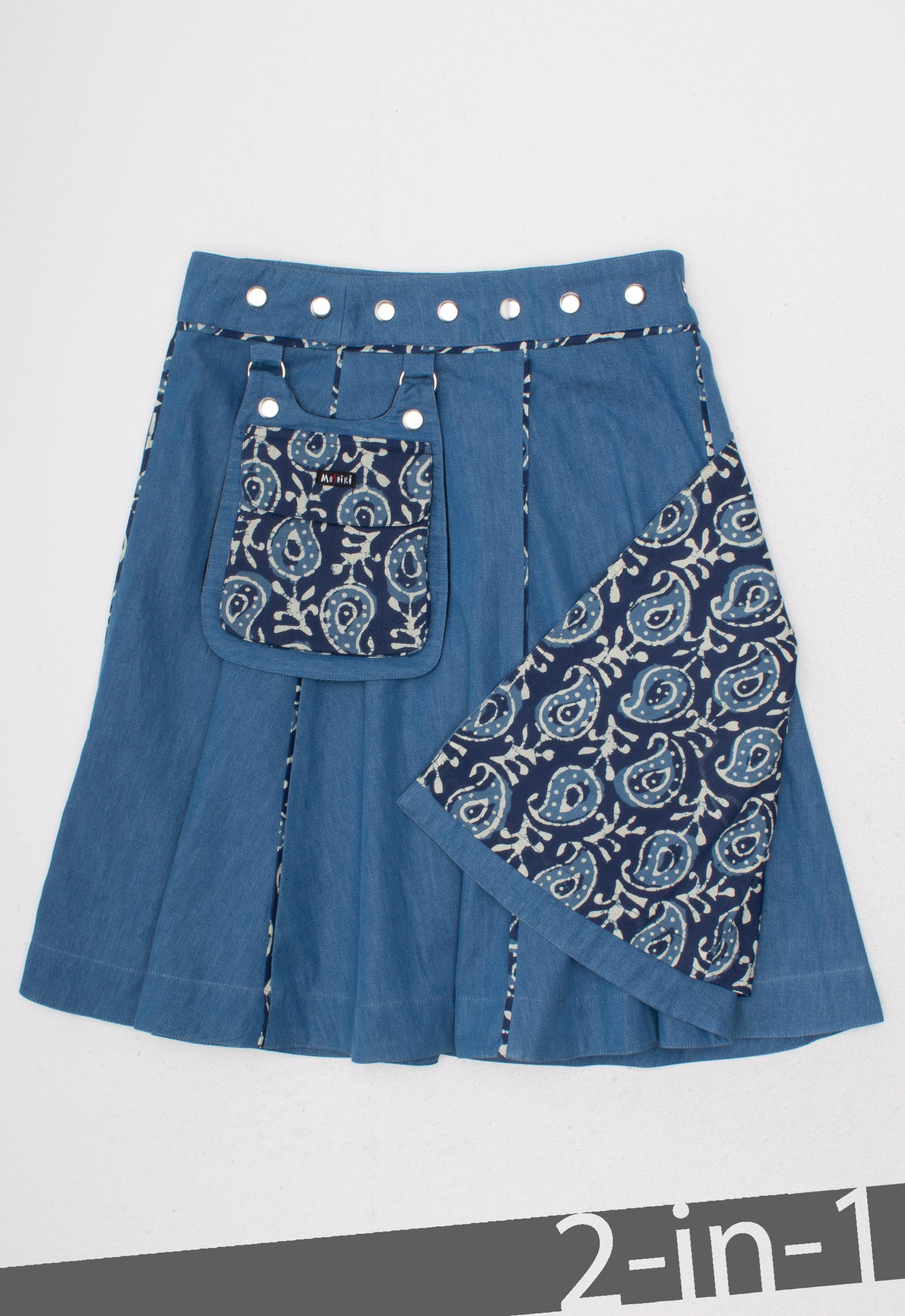 moshiki-hot-cookie-73-wickelrock-55-cm-denim image 1
