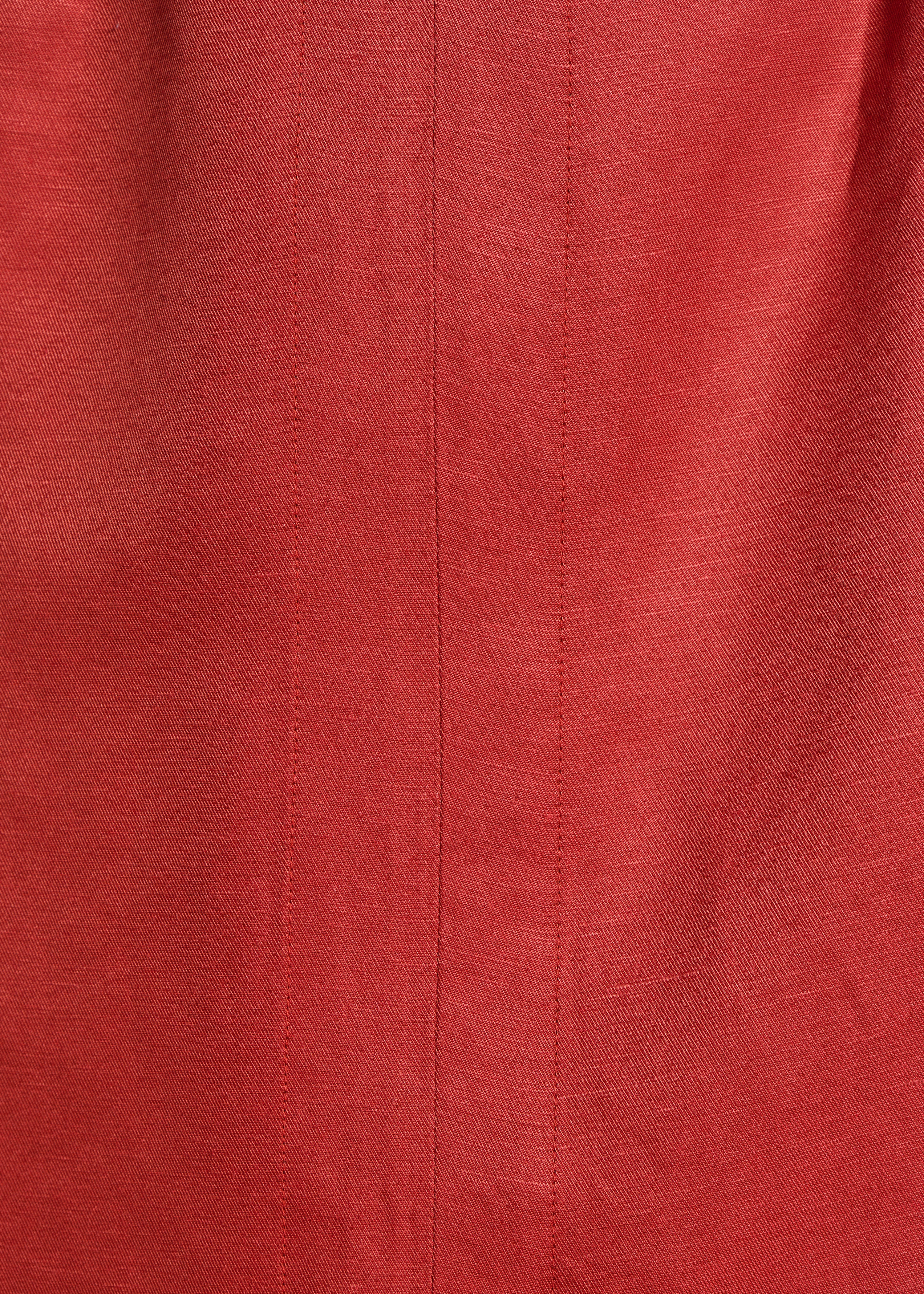 la-f-e-marabout-e-felion-kleid-brique-leinen-midi image 3