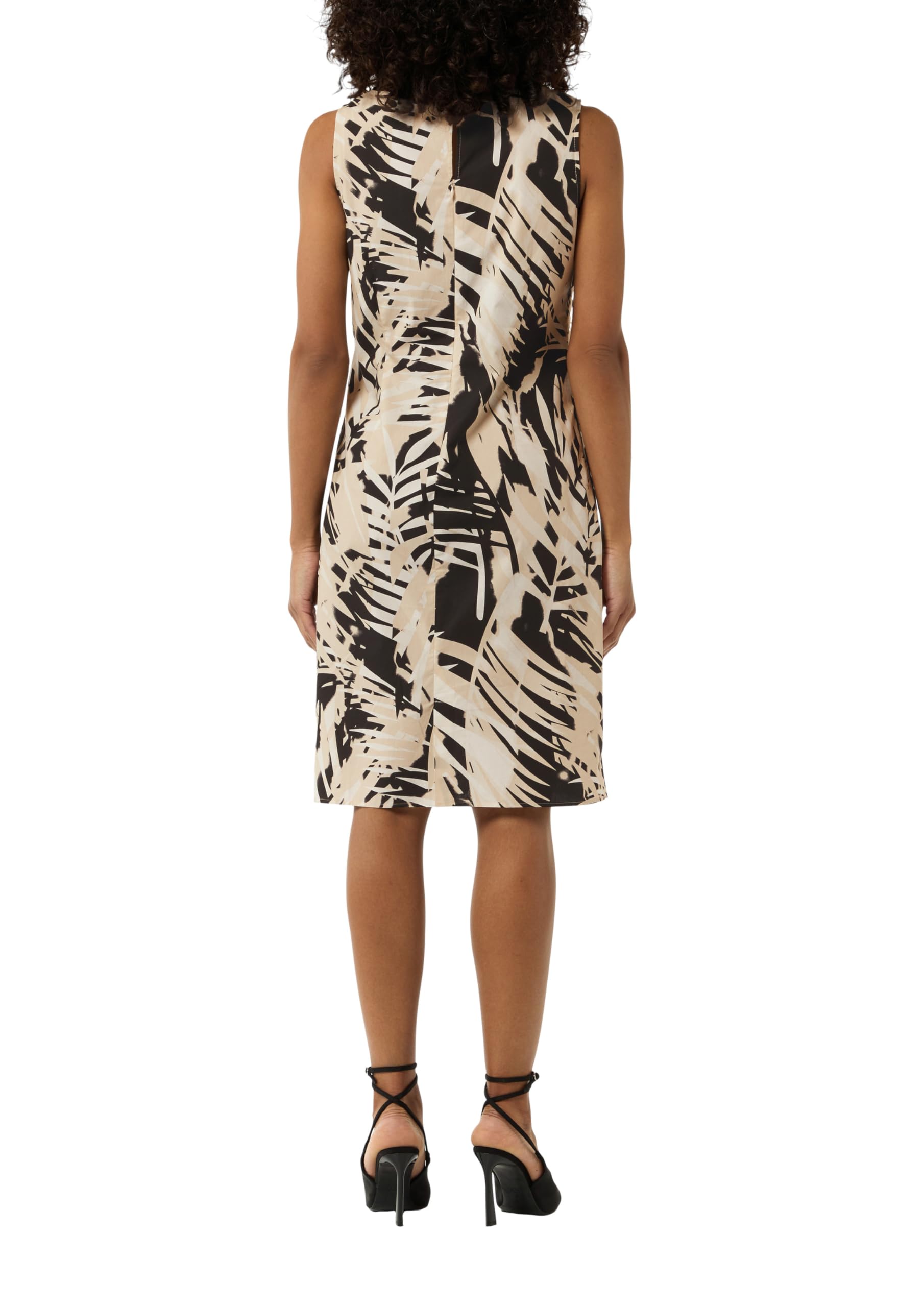 comma-dresses-baumwollkleid-relaxed-schwarz-gr-38 image 2