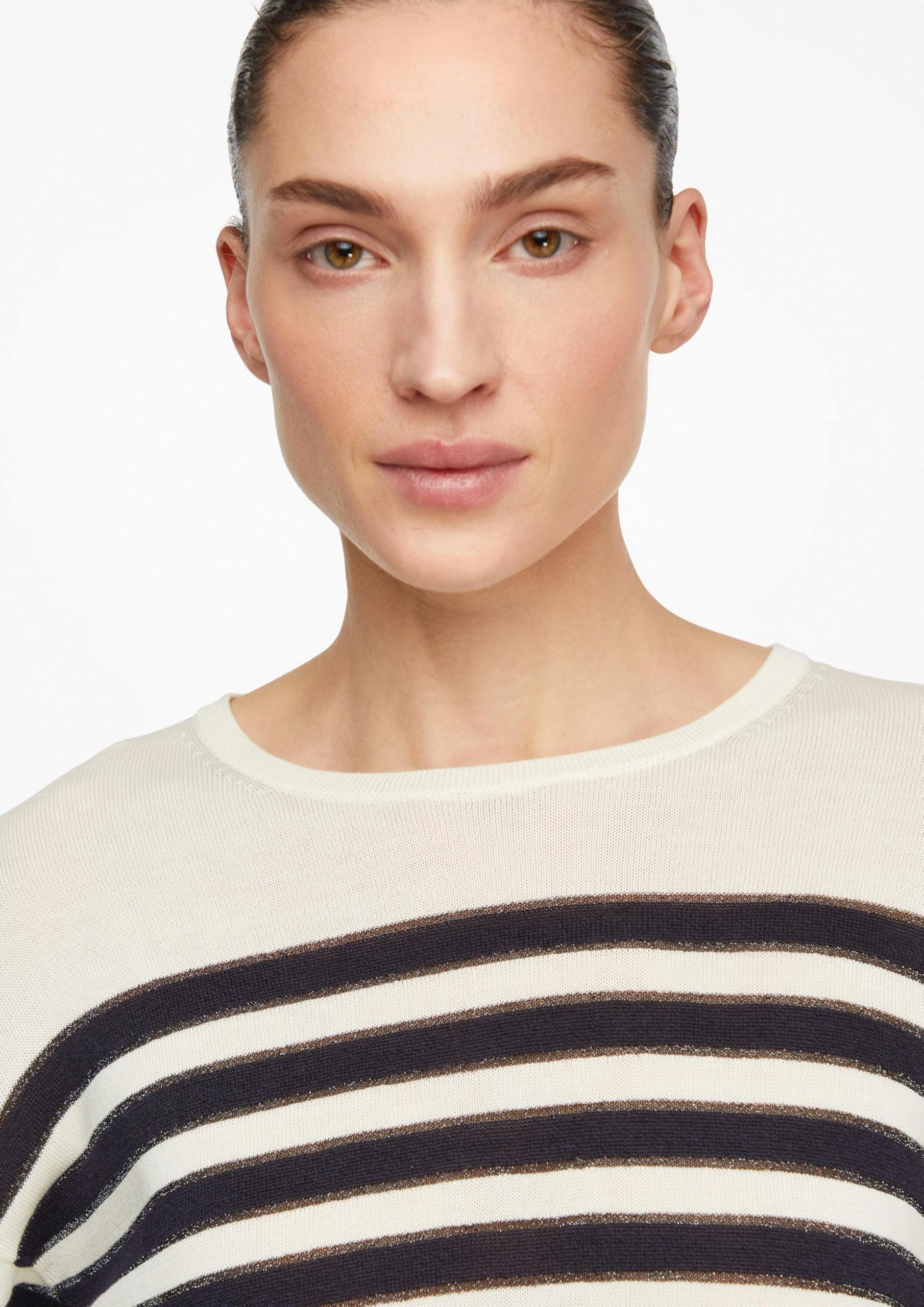 comma-pullover-feinstrick-streifen-glitzergarn-gr-l image 3