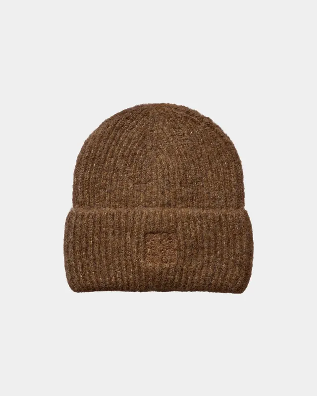 sofie-schnoor-women-gabinesw-beanie-warm-brown-onesize image 1
