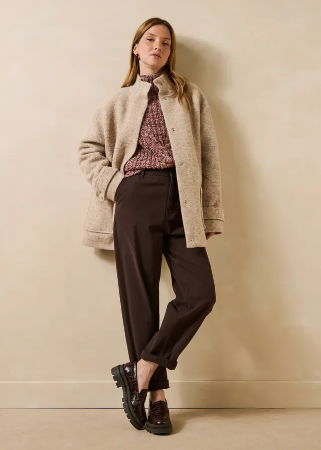 la-f-e-marabout-e-fenda-mantel-damen-beige-3-4 image 1
