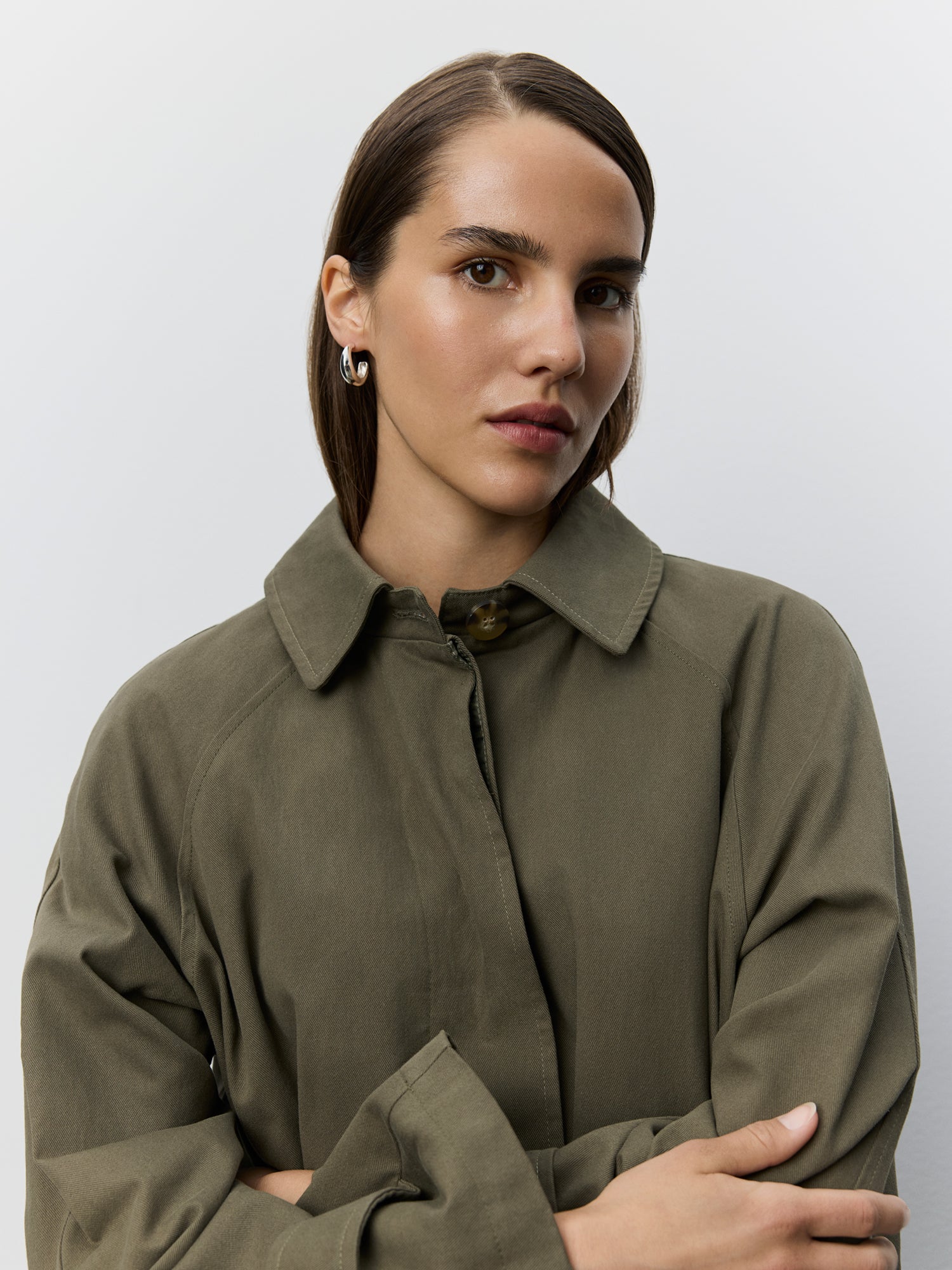 sofie-schnoor-enisesw-trenchcoat-gr-n-34-baumwolle image 5