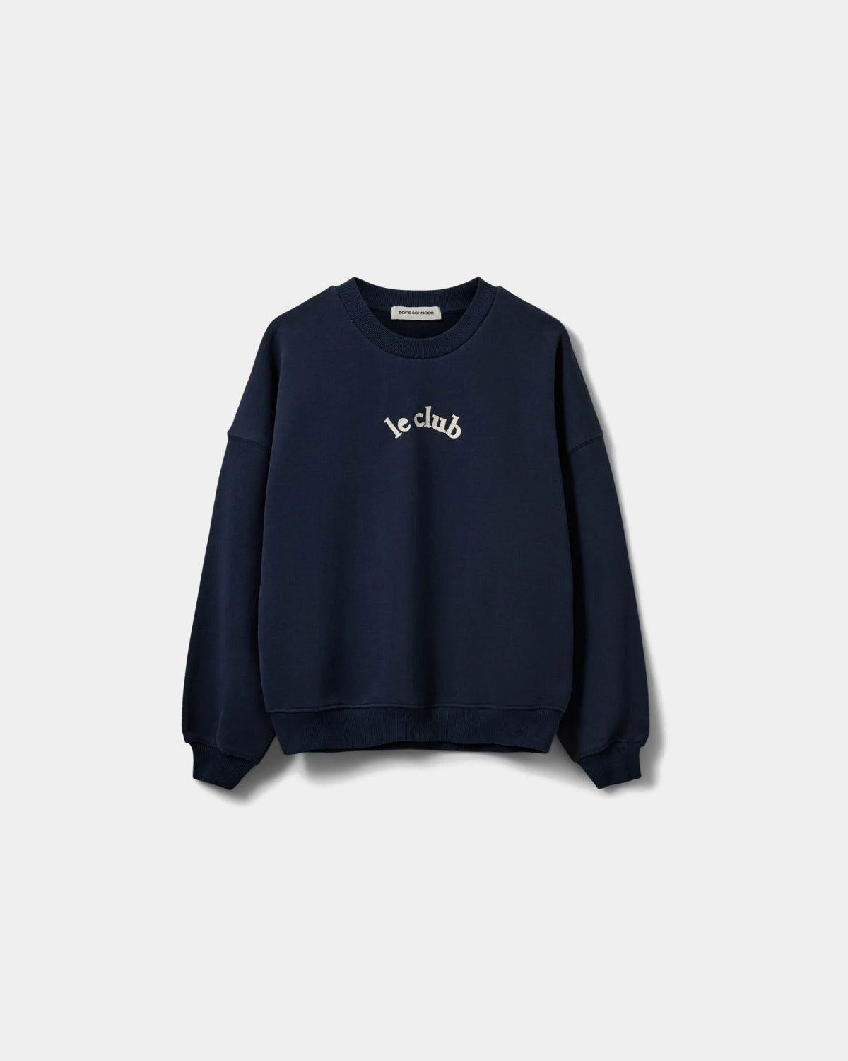 sofie-schnoor-parossw-sweatshirt-navy-oversized-baumwolle image 1